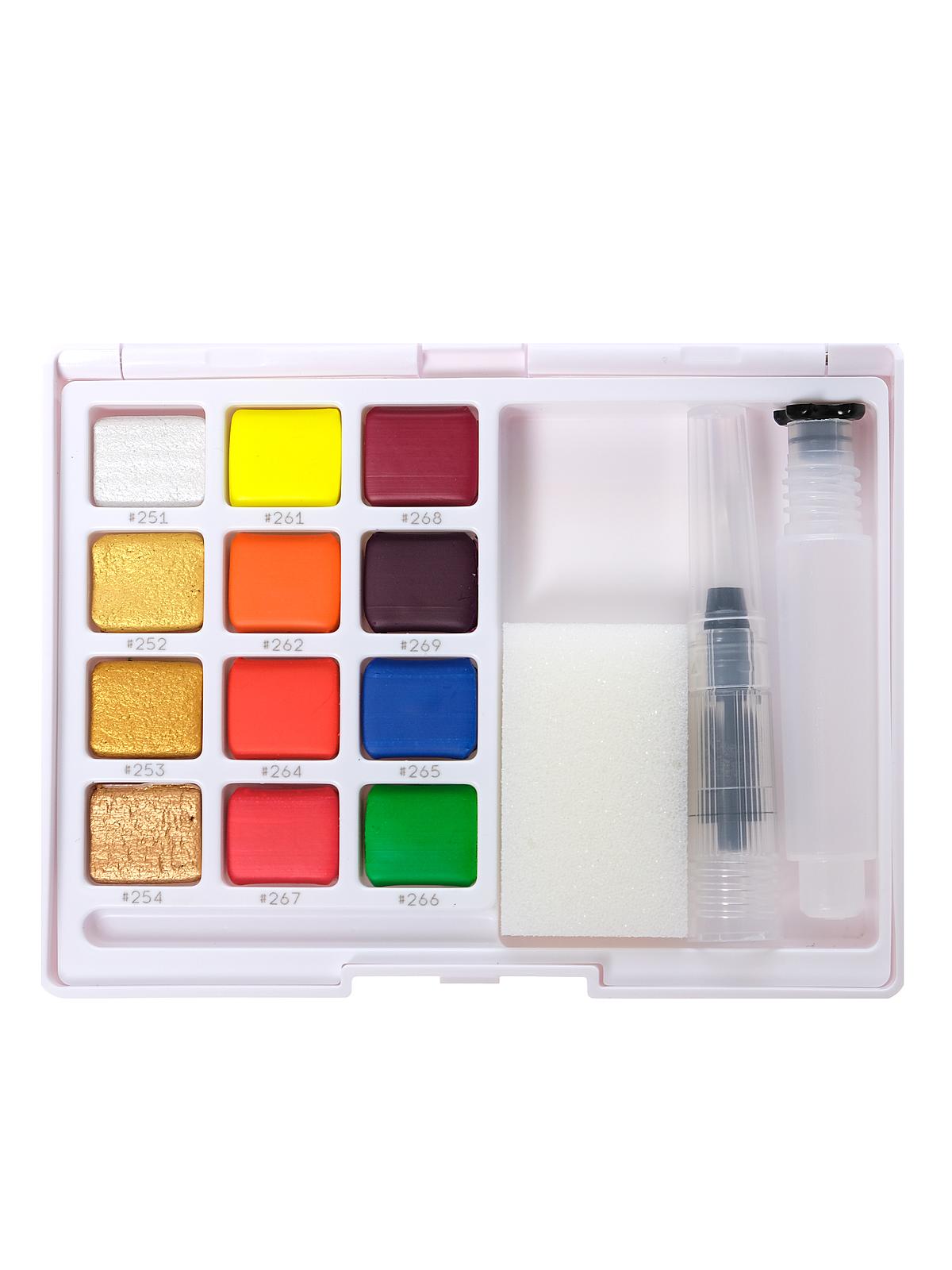 Koi Watercolors Sets Creative Art Colors 12 colors