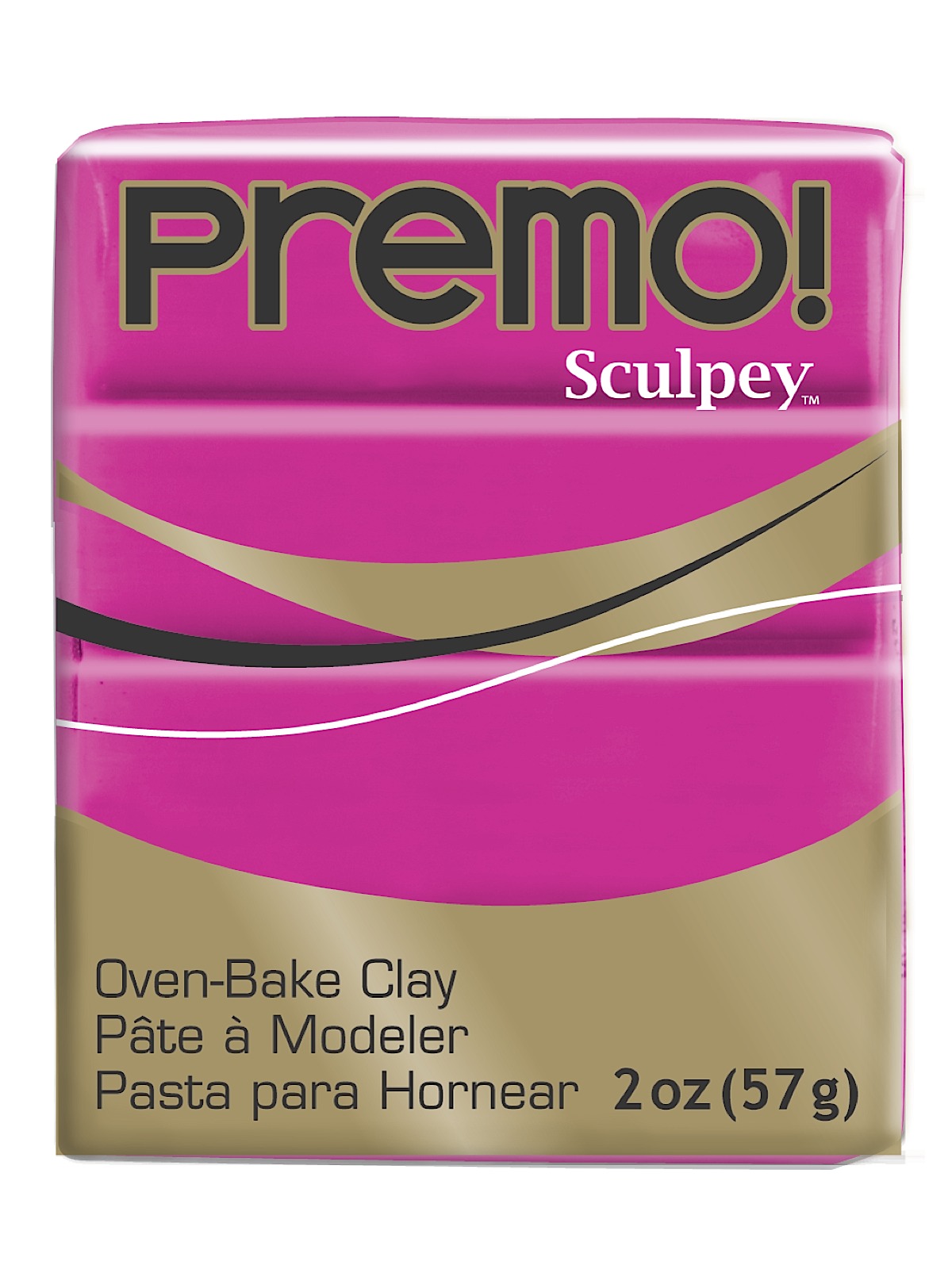 Premo Premium Polymer Clay fuchsia 2 oz.