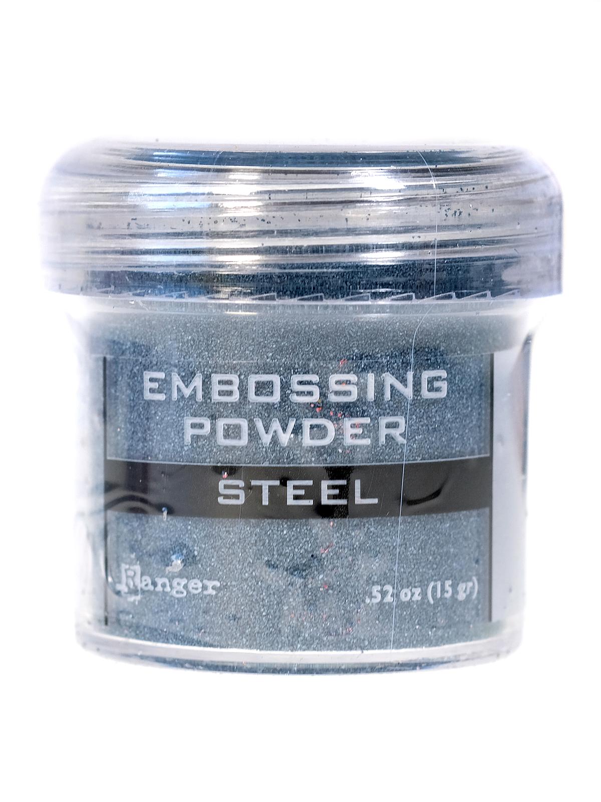 Embossing Powders steel 0.52 oz. jar