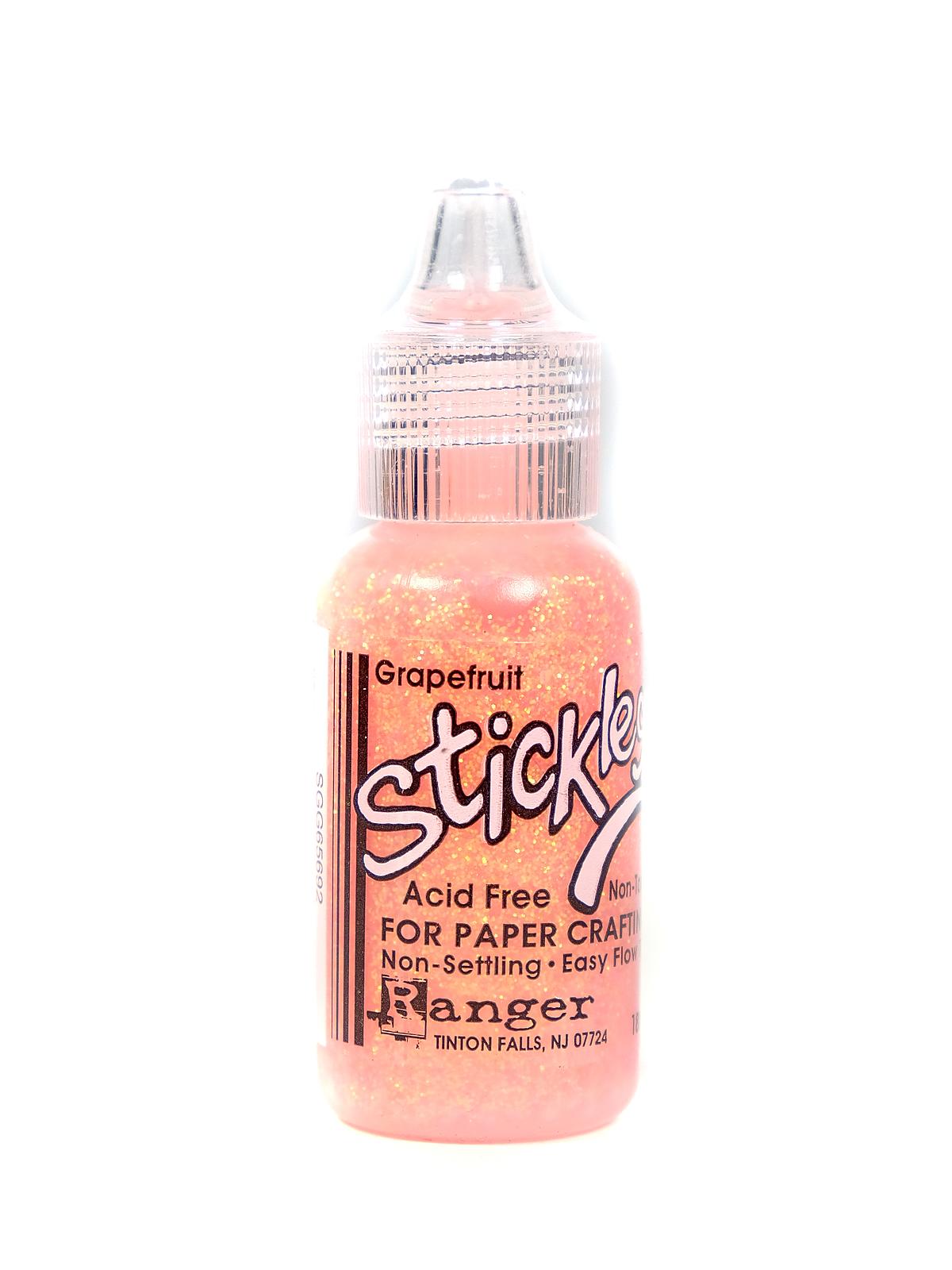 Stickles Glitter Glue grapefruit 0.5 oz. bottle