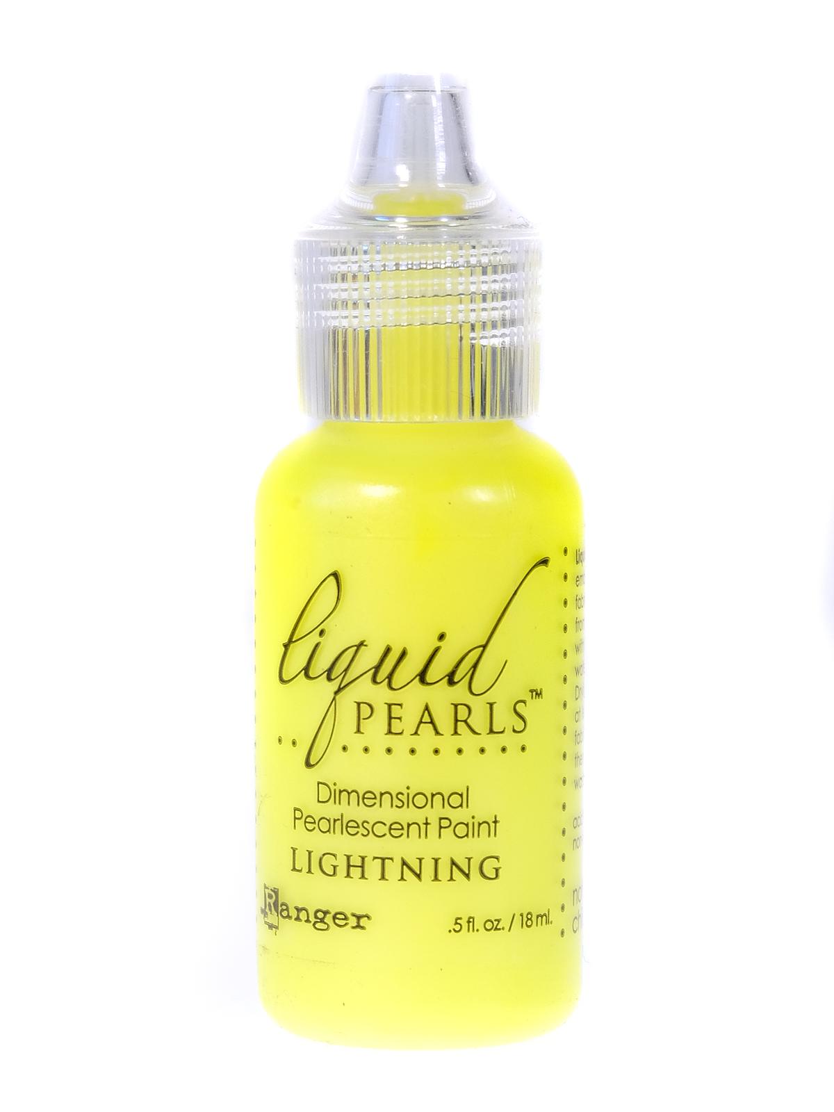 Liquid Pearls Pearlescent Paint lightning 0.5 oz. bottle