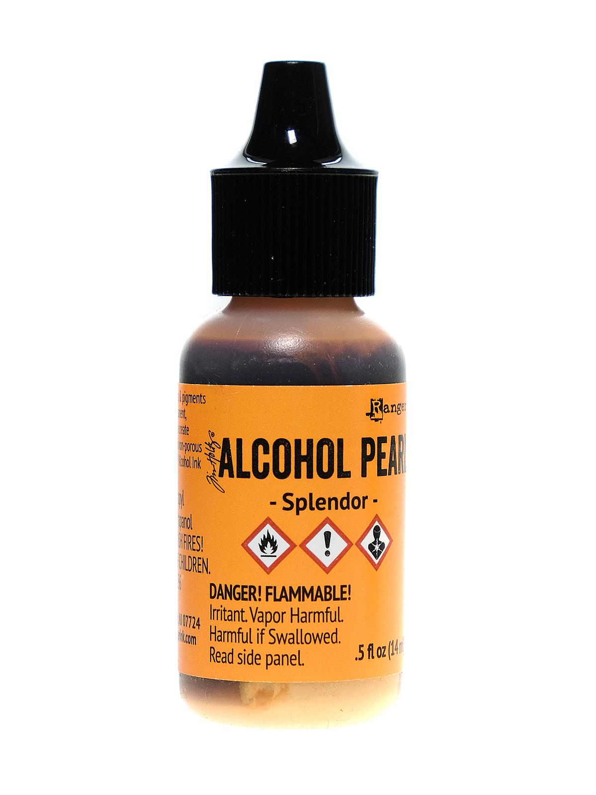 Tim Holtz Alcohol Pearls Splendor 0.5 Oz. Bottle