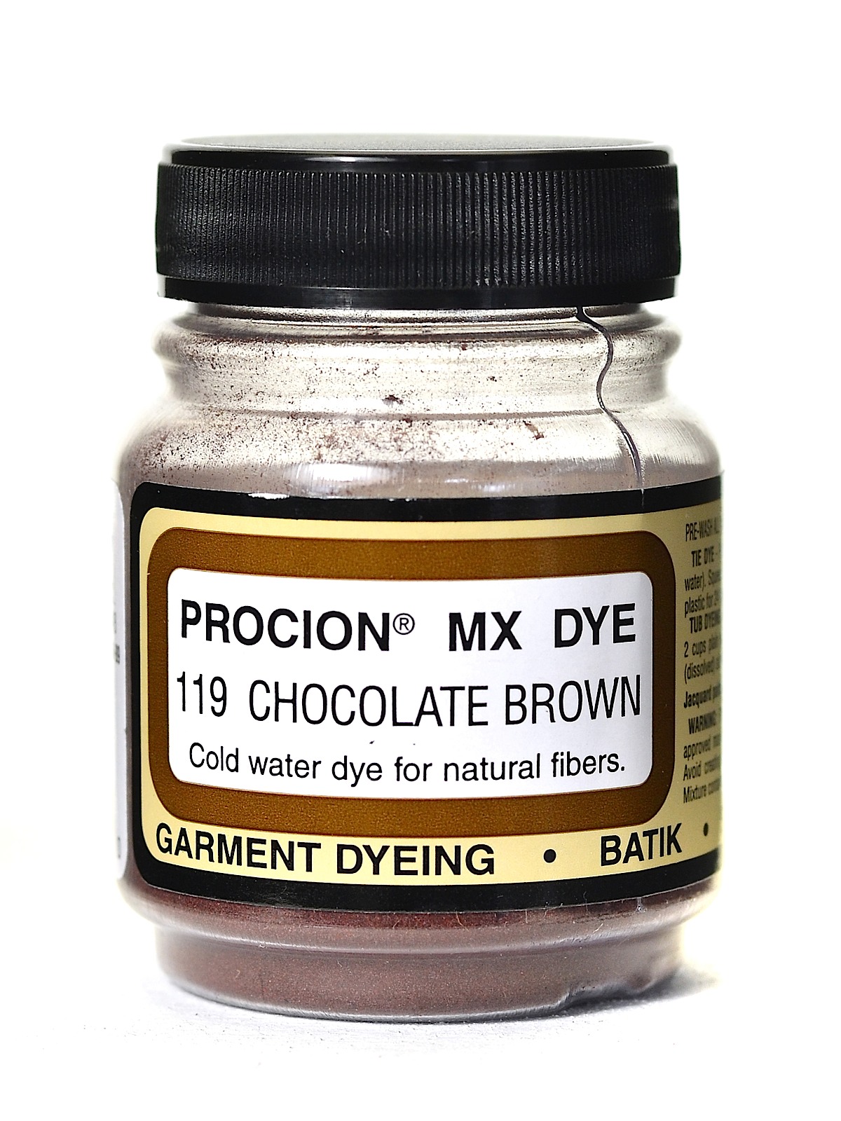 Procion MX Fiber Reactive Dye chocolate brown 119 2 3 oz.