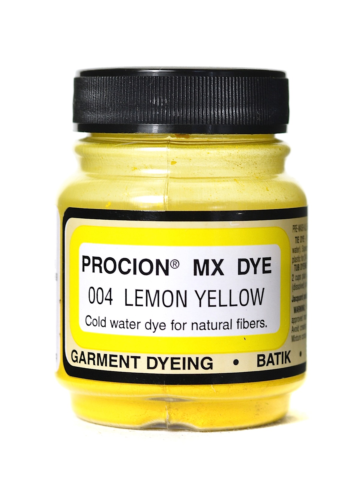 Procion MX Fiber Reactive Dye Lemon Yellow 004 2 3 Oz.