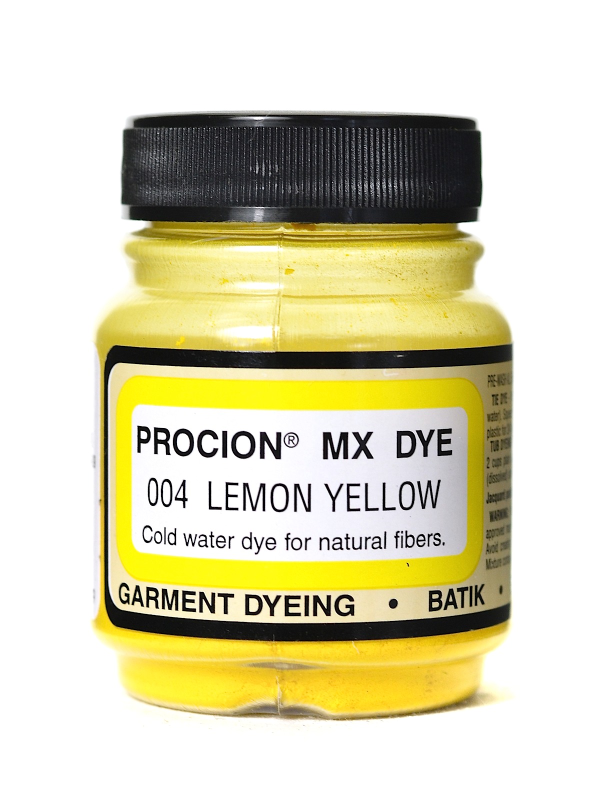 Procion MX Fiber Reactive Dye lemon yellow 004 2 3 oz.