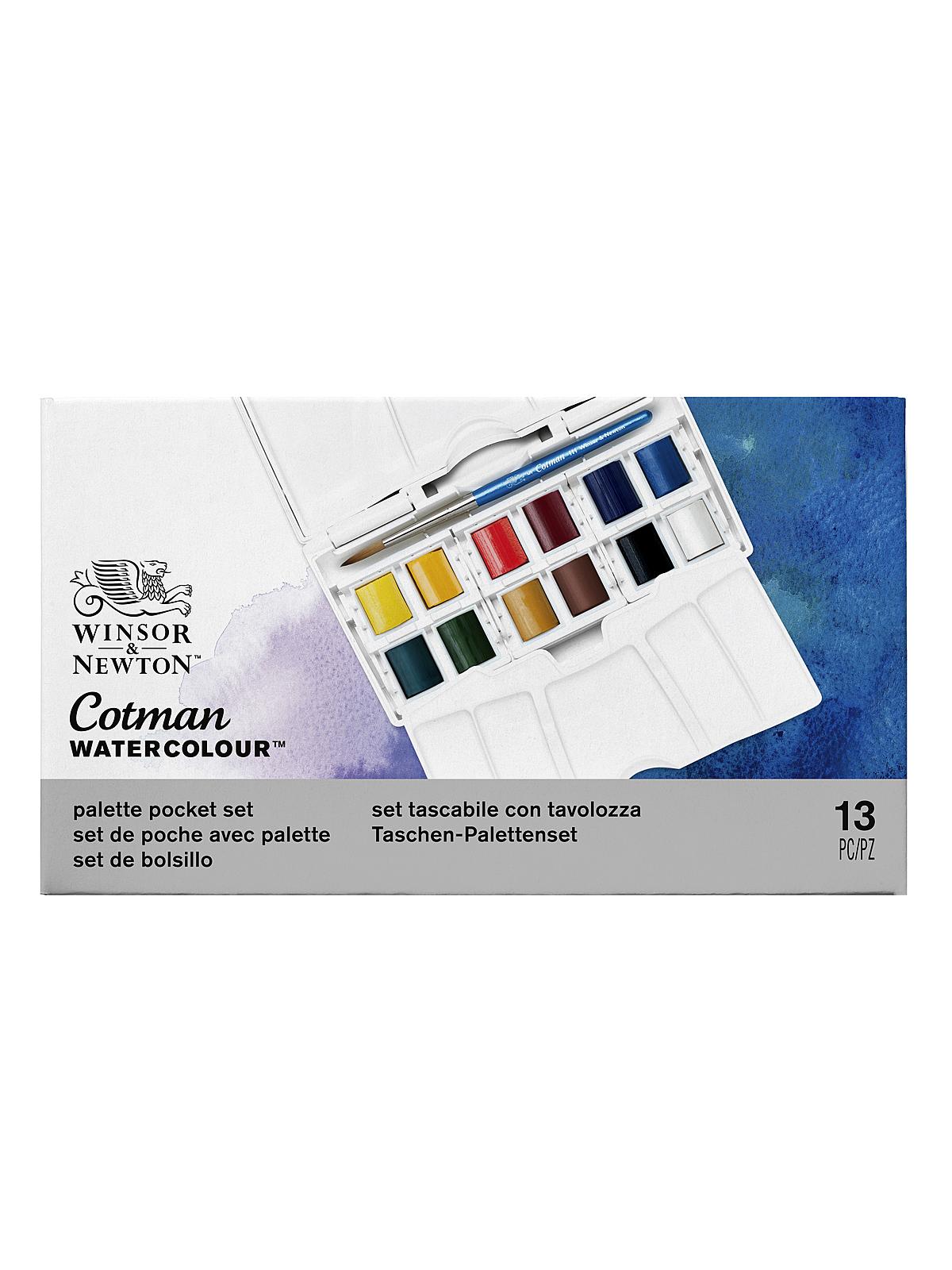 Cotman Water Colour Pocket Plus Set each