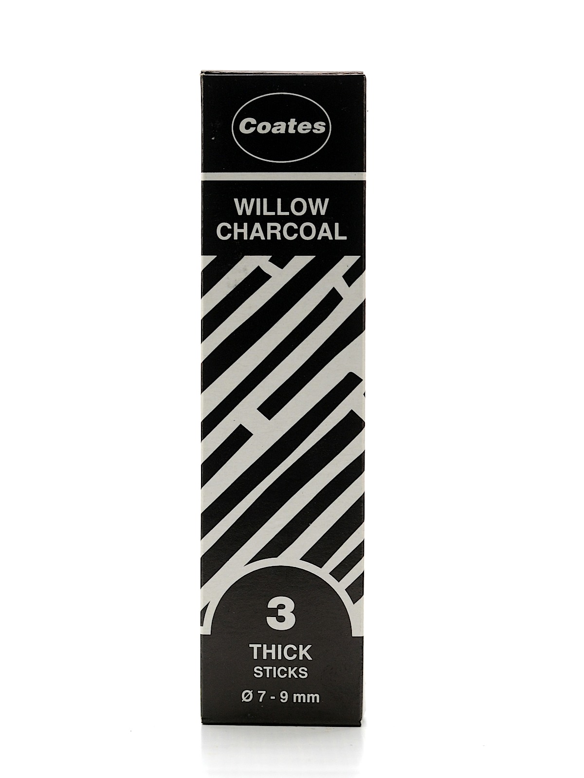 Willow Charcoal 7 Mm - 9 Mm Thick Box Of 3