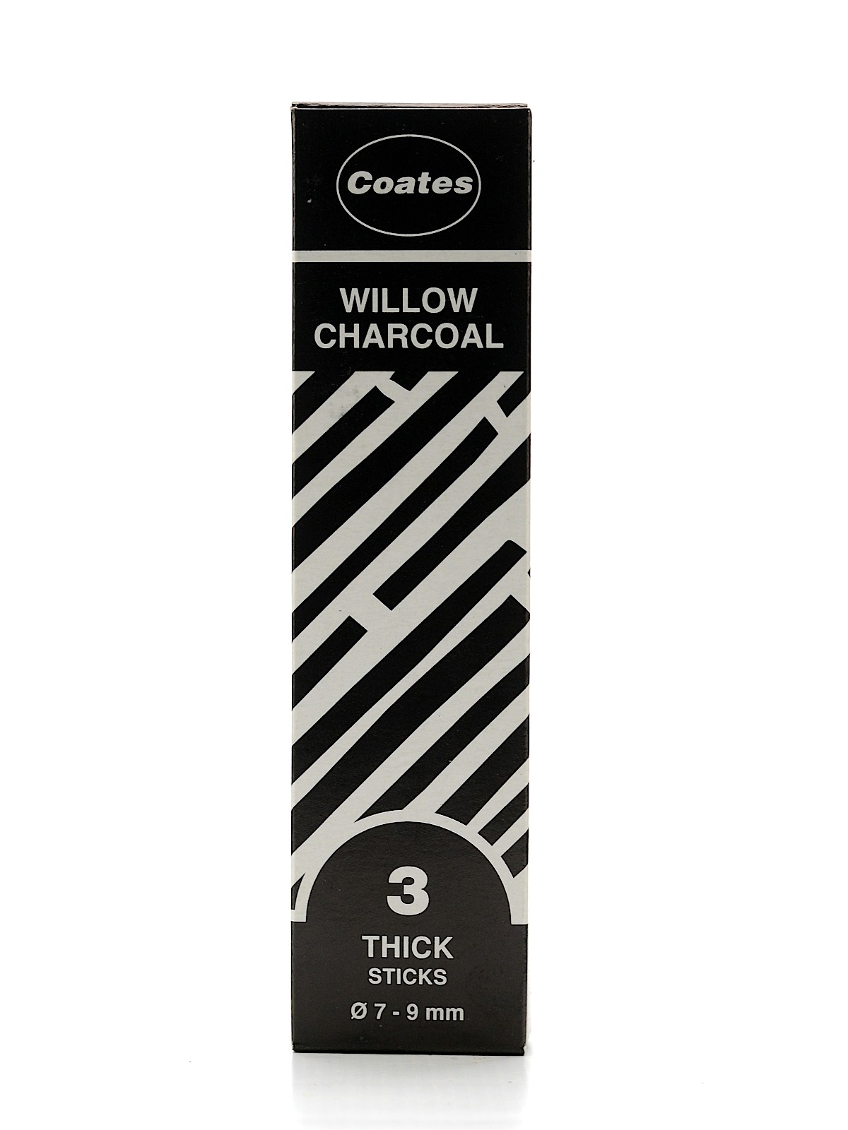 Willow Charcoal 7 mm - 9 mm thick box of 3