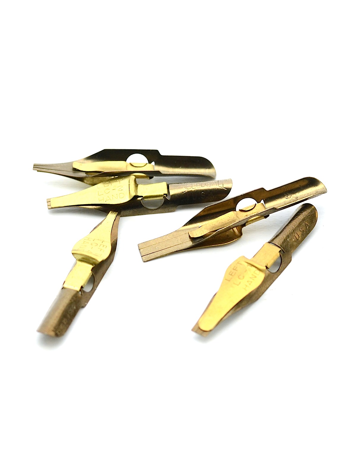Lettering and Drawing Pen Nibs LC Style assorted set of 5