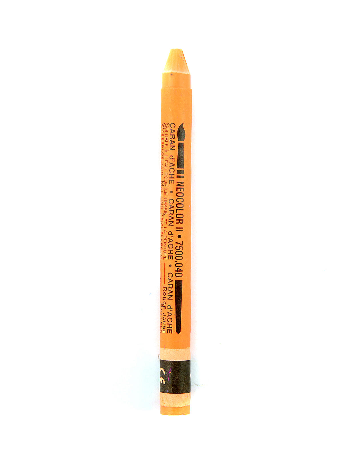 Neocolor II Aquarelle Water Soluble Wax Pastels reddish orange
