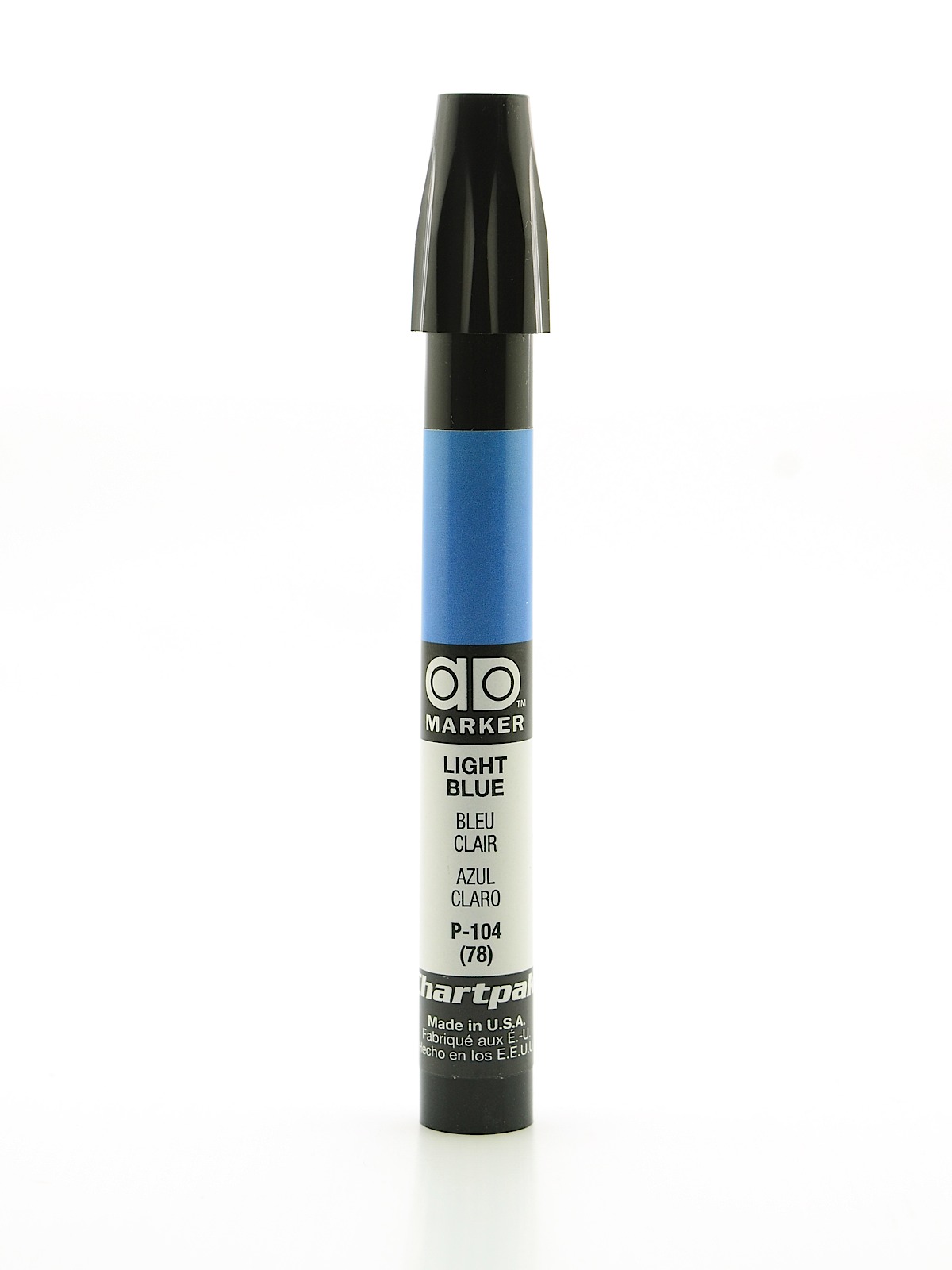 AD Markers light blue tri-nib