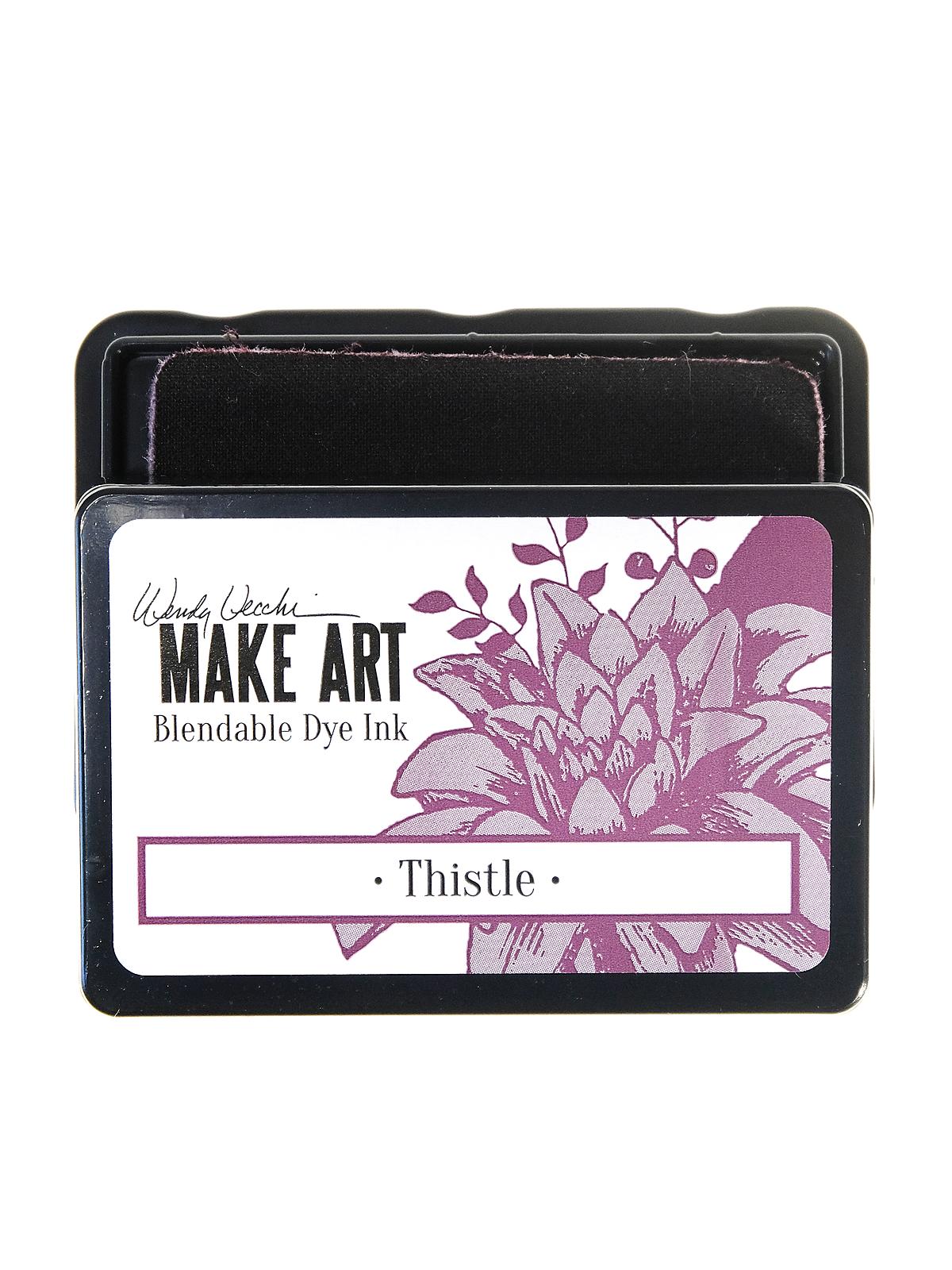 Wendy Vecchi MAKE ART Blendable Dye Inks thistle 2 1 4 in. x 3 1 4 in. pad
