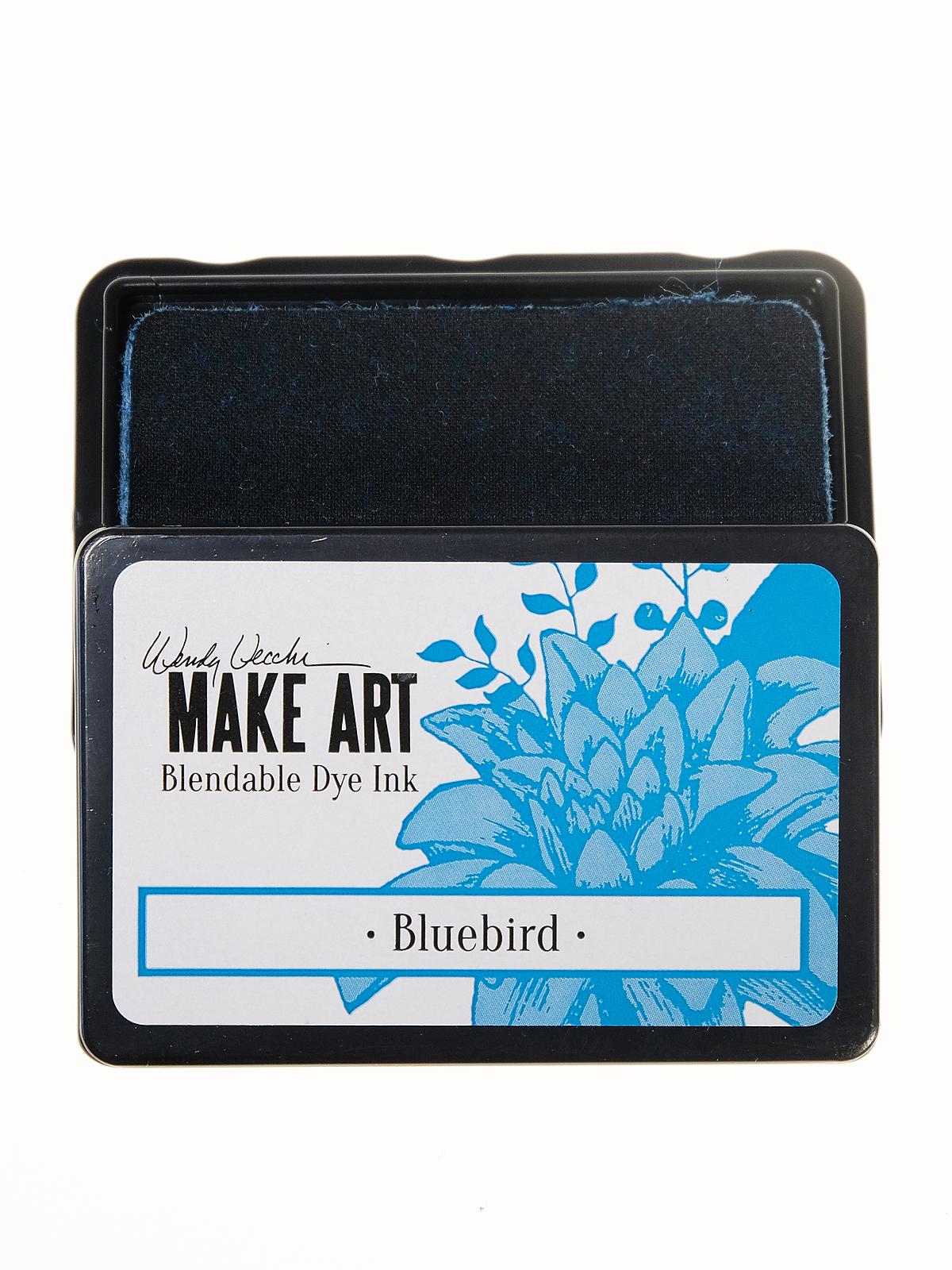 Wendy Vecchi MAKE ART Blendable Dye Inks bluebird 2 1 4 in. x 3 1 4 in. pad