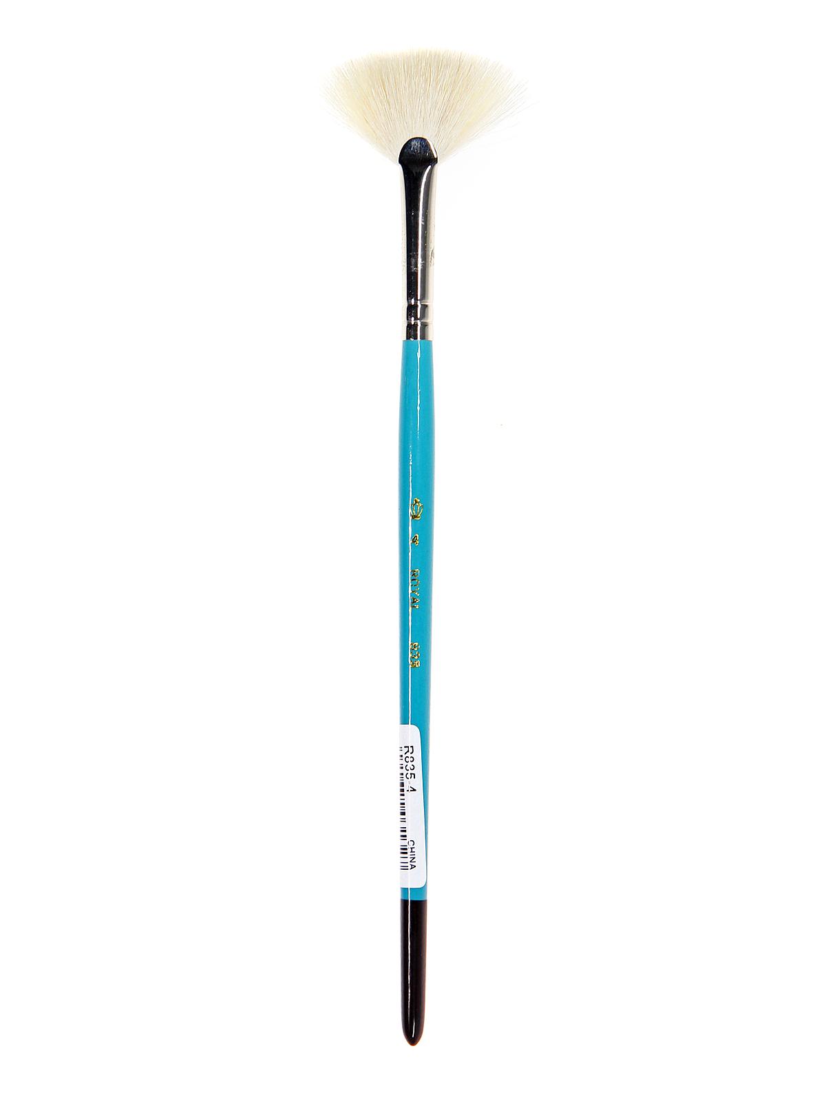 Soft Bristle Fan Brush 4