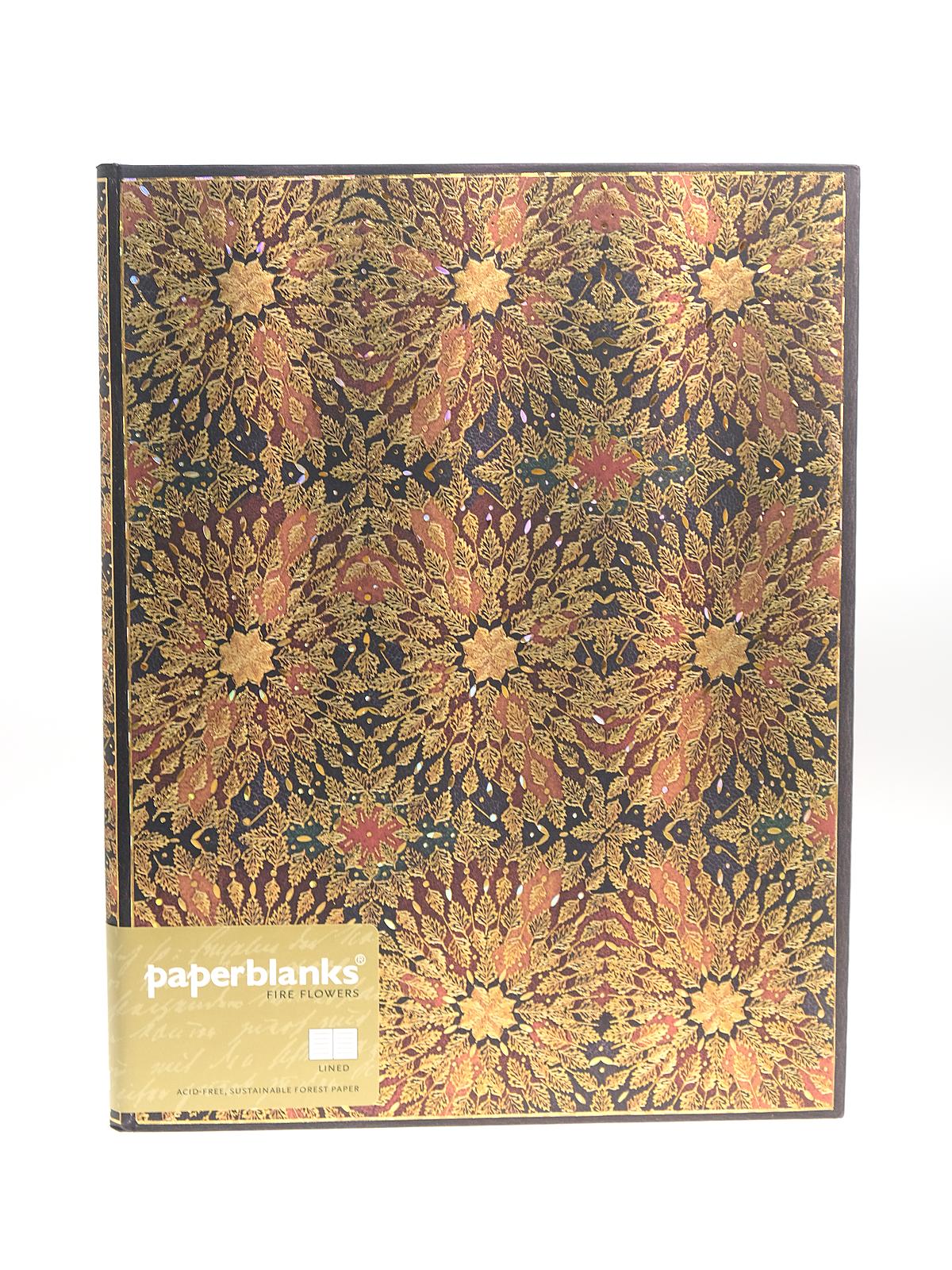 Fire Flowers Ultra 7 in. x 9 in. 144 pages, lined