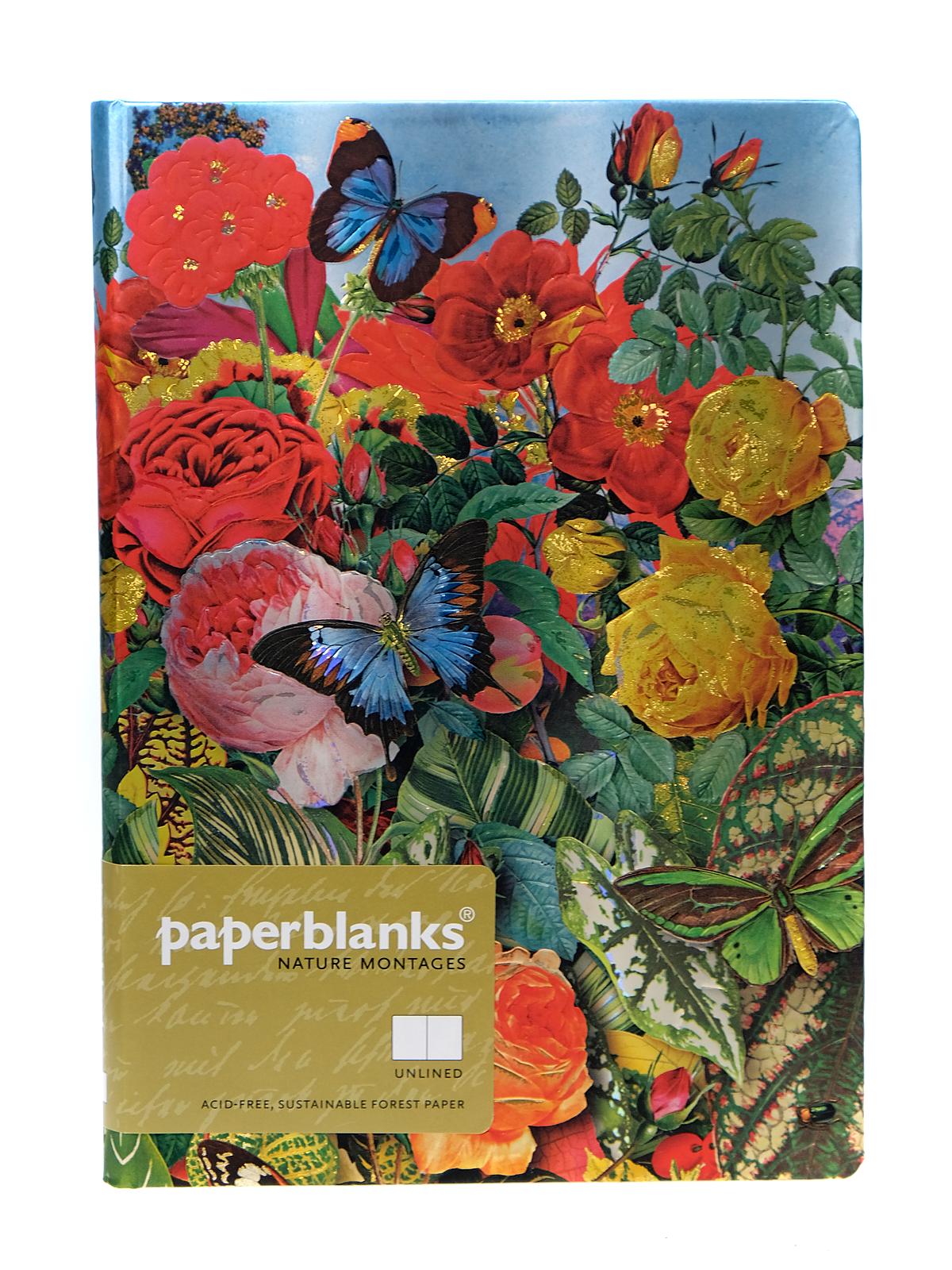 Nature Montages Butterfly Garden Midi, 5 in. x 7 in. 144 pages, unlined