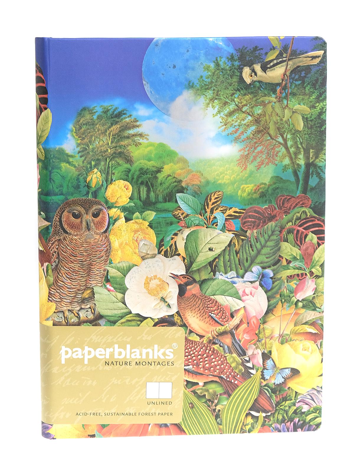 Nature Montages Moon Garden Midi, 5 in. x 7 in. 144 pages, unlined