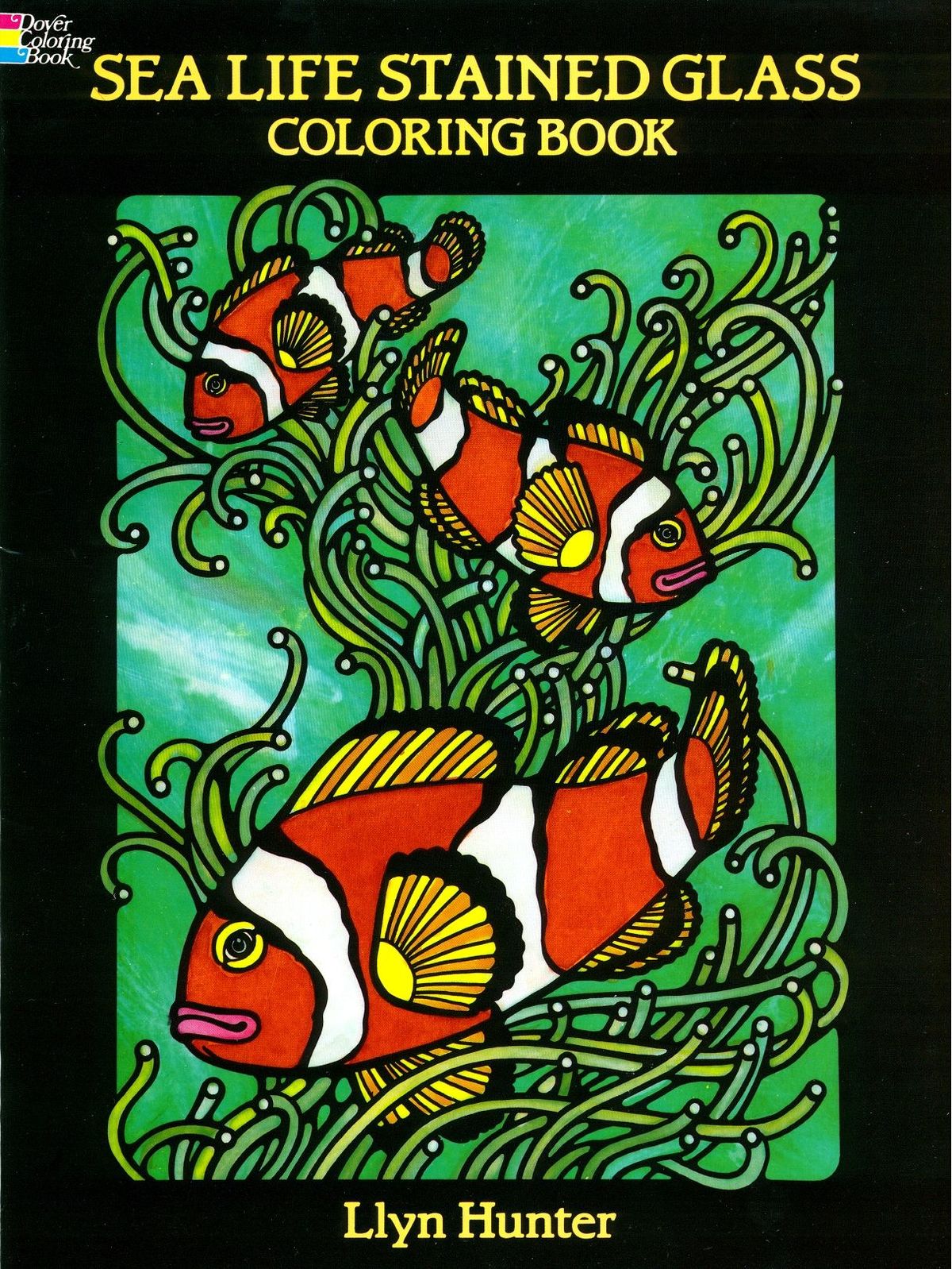 Sea Life Stained Glass Coloring Book Sea Life Stained Glass Coloring Book