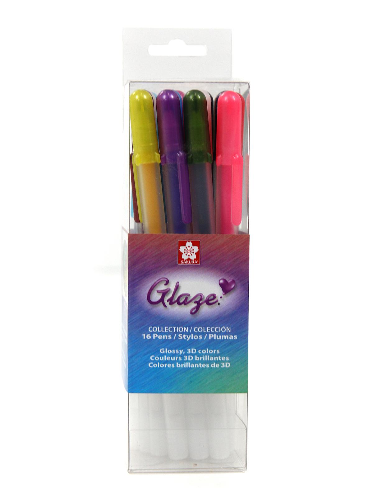 Gelly Roll Glaze Pens assorted set of 16