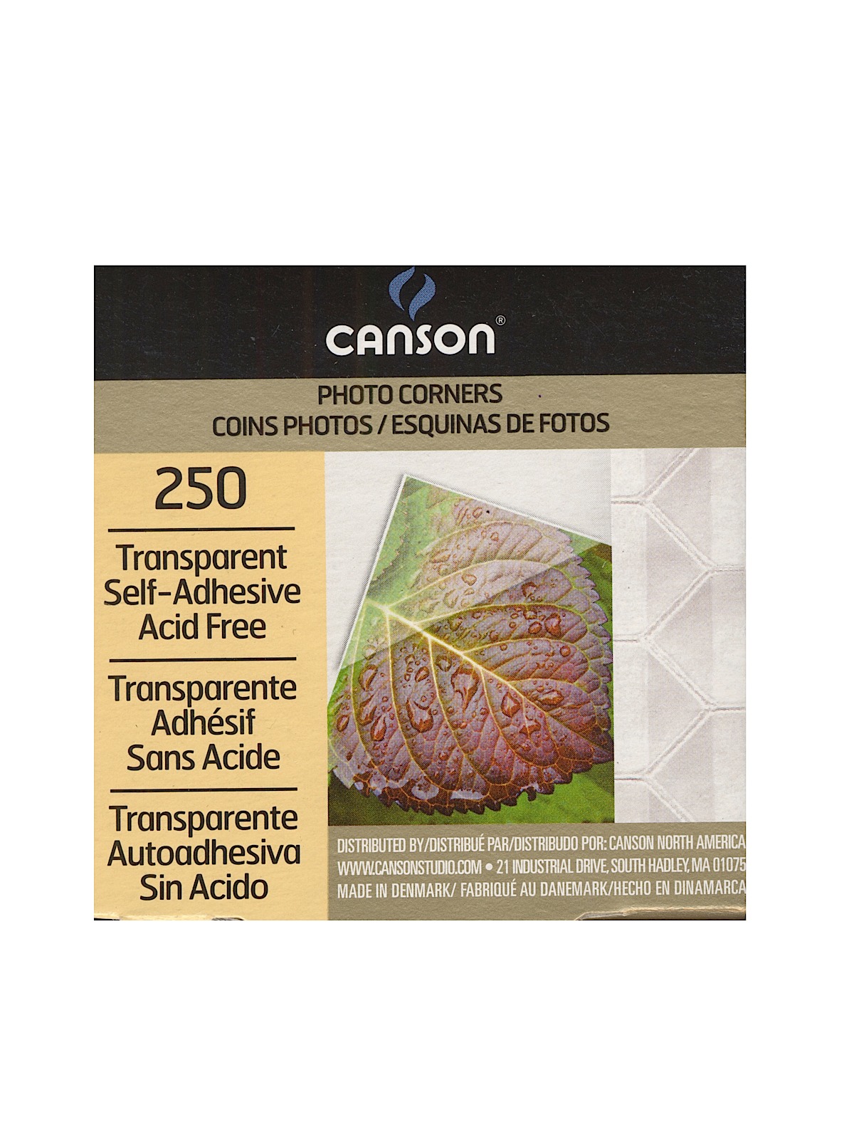 Self-Adhesive Acid-Free Photo Corners clear