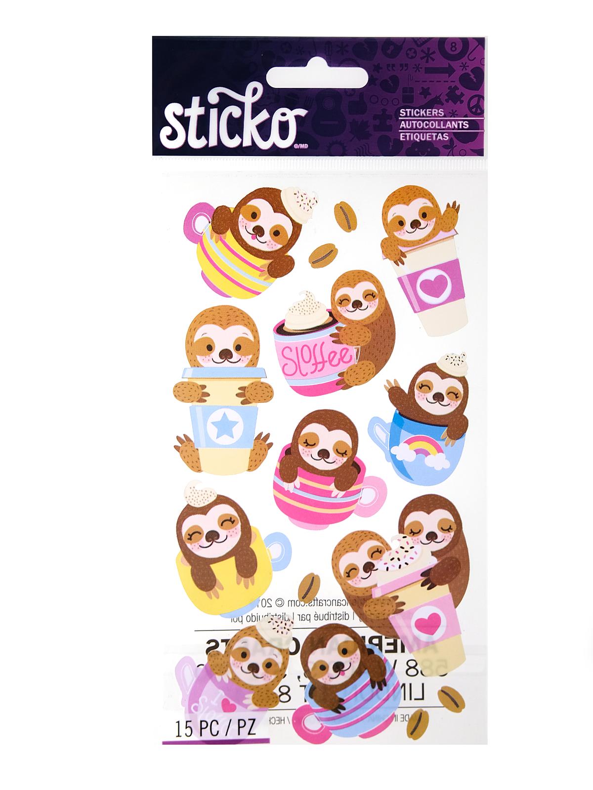 Classic Stickers sloffee 18 pieces