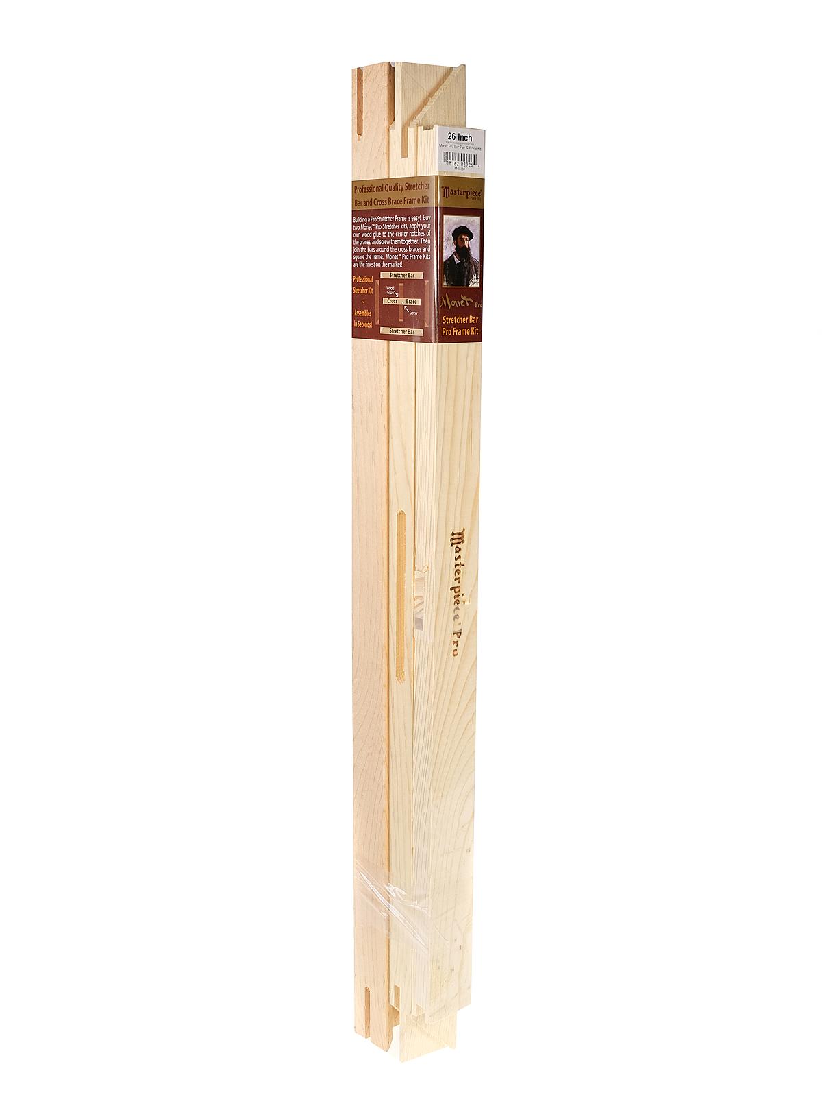 Monet Pro Bar Stretcher Kits with Brace 26 in.
