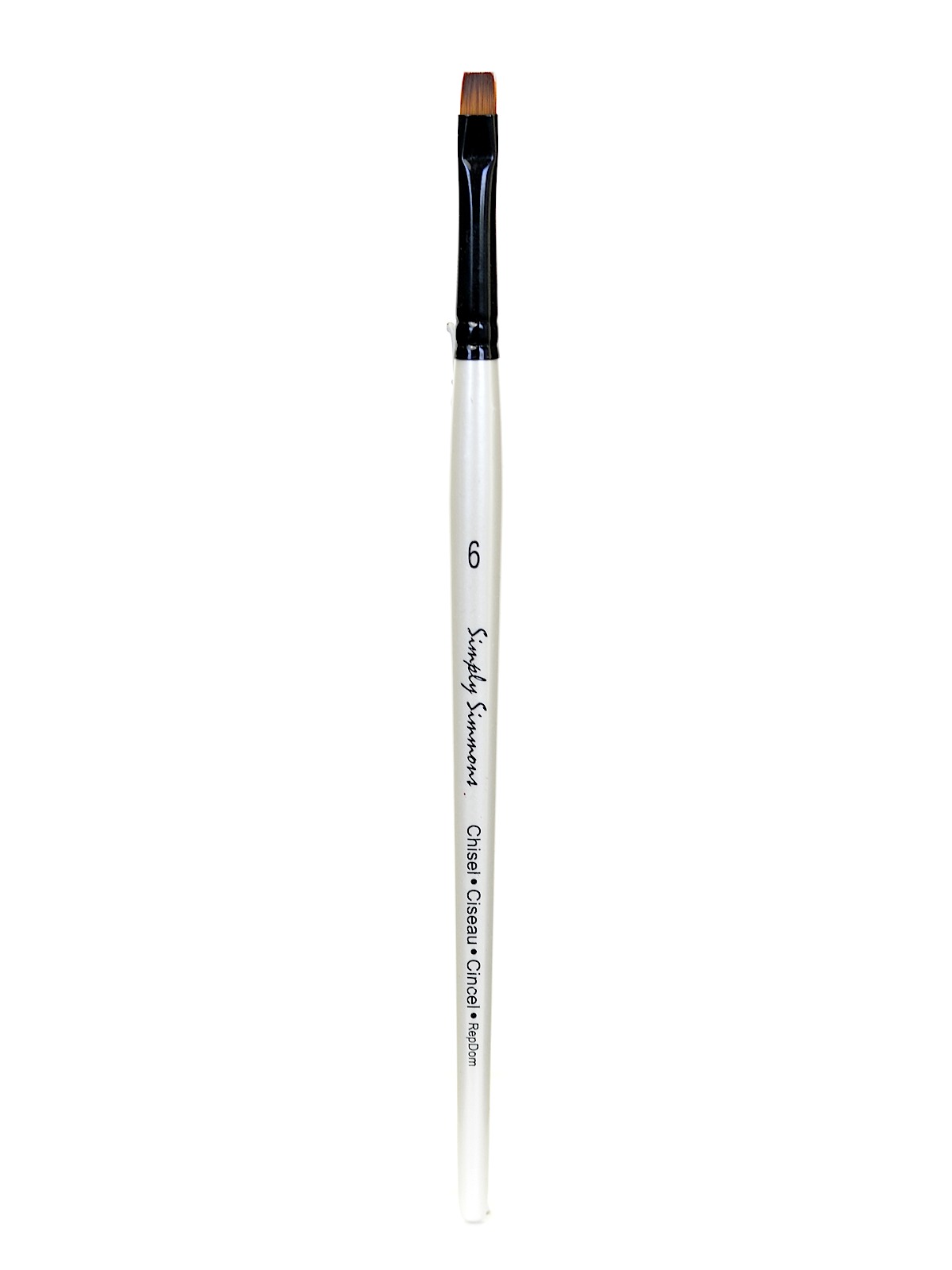 Simply Simmons Short Handle Brushes chisel blender 6