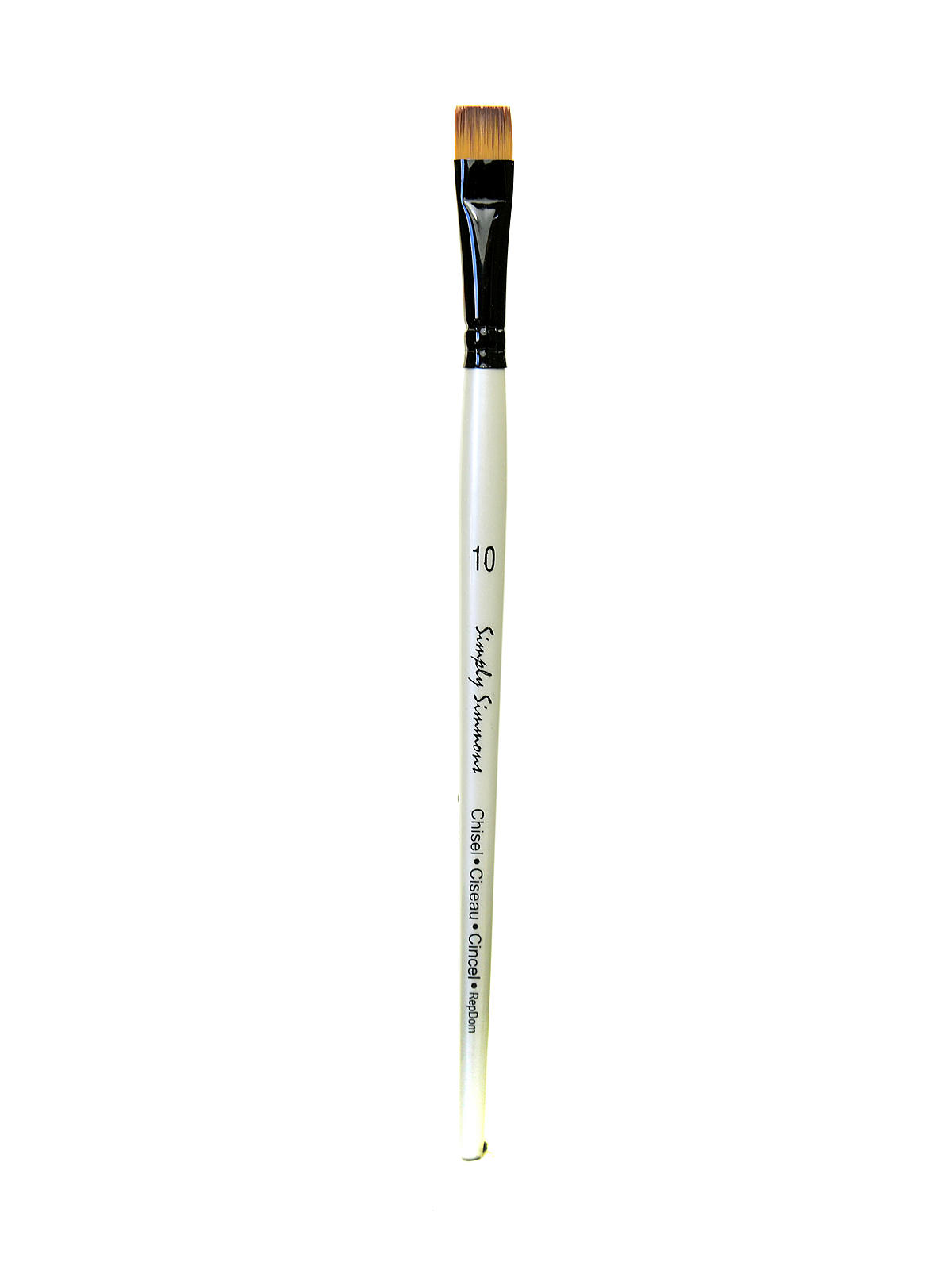Simply Simmons Short Handle Brushes chisel blender 10