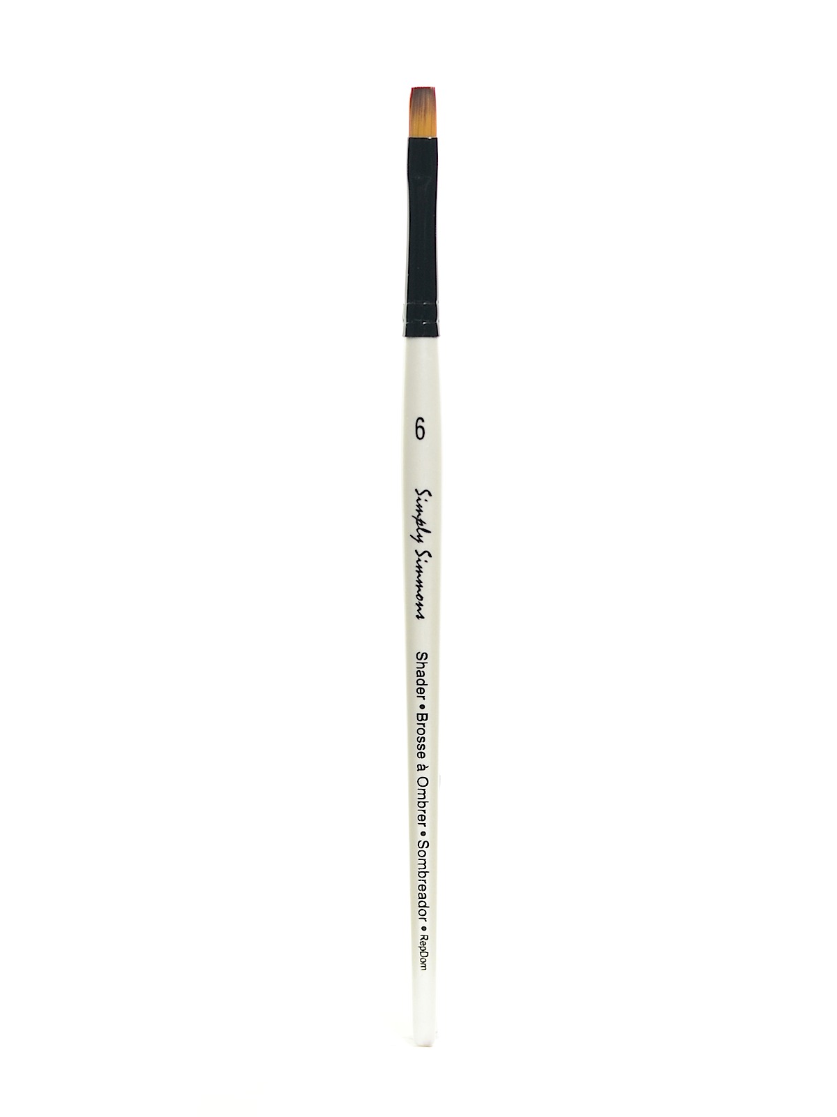 Simply Simmons Short Handle Brushes flat shader 6