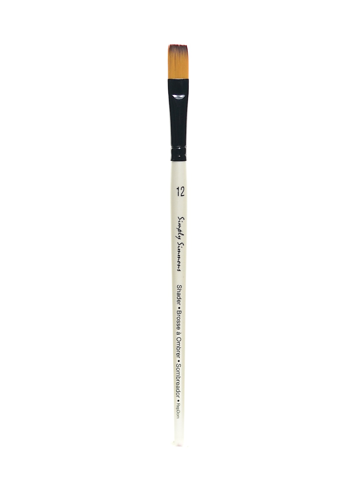 Simply Simmons Short Handle Brushes flat shader 12
