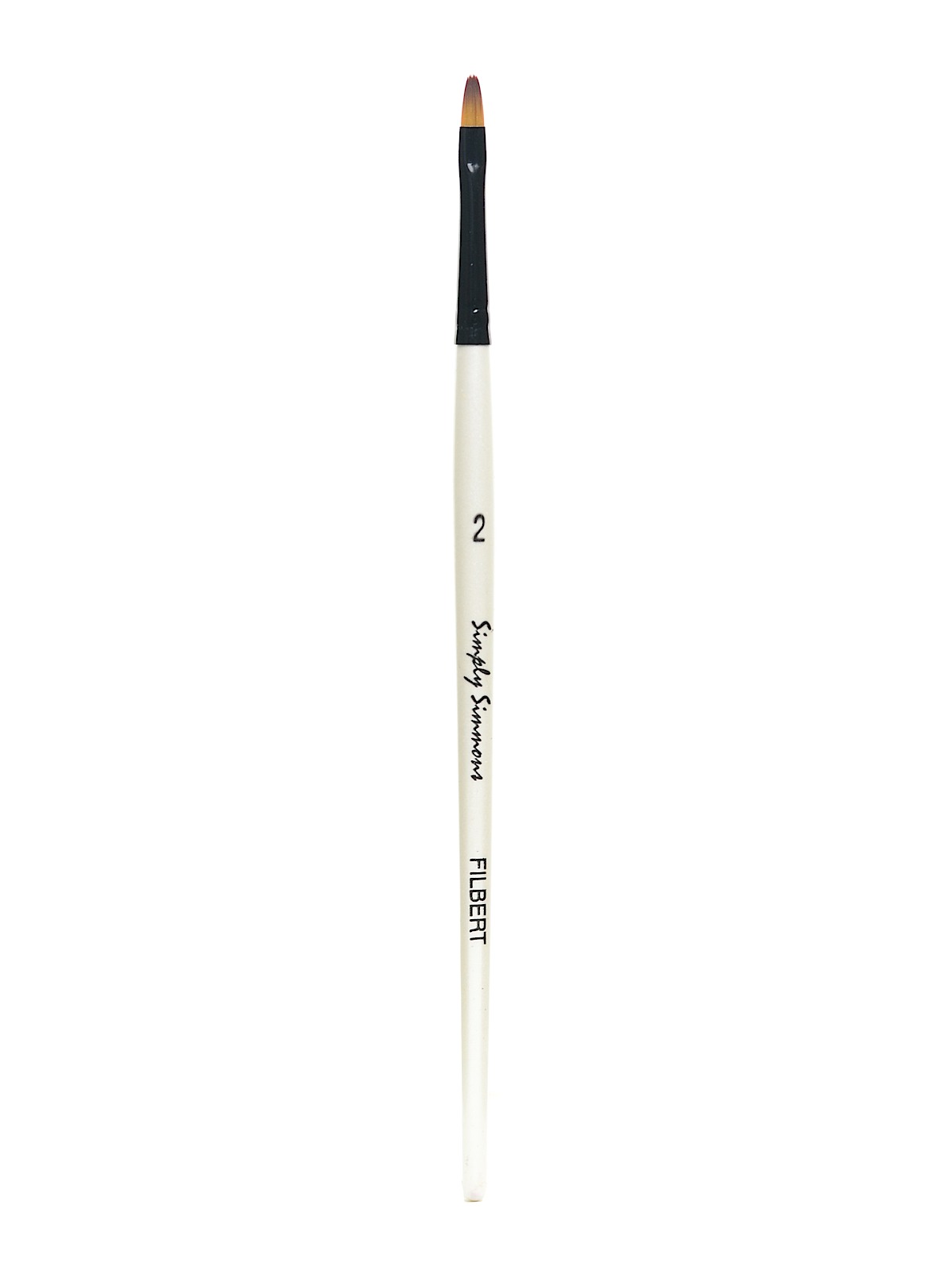 Simply Simmons Short Handle Brushes filbert 2