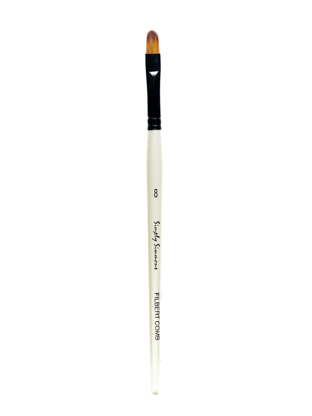 Simply Simmons Short Handle Brushes filbert comb 8