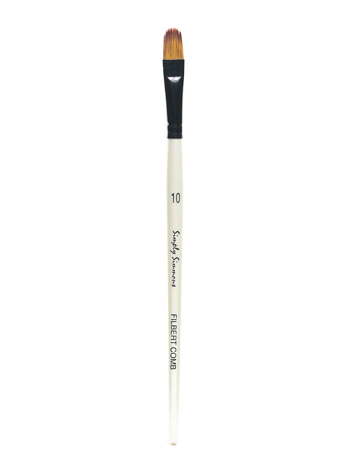 Simply Simmons Short Handle Brushes filbert comb 10