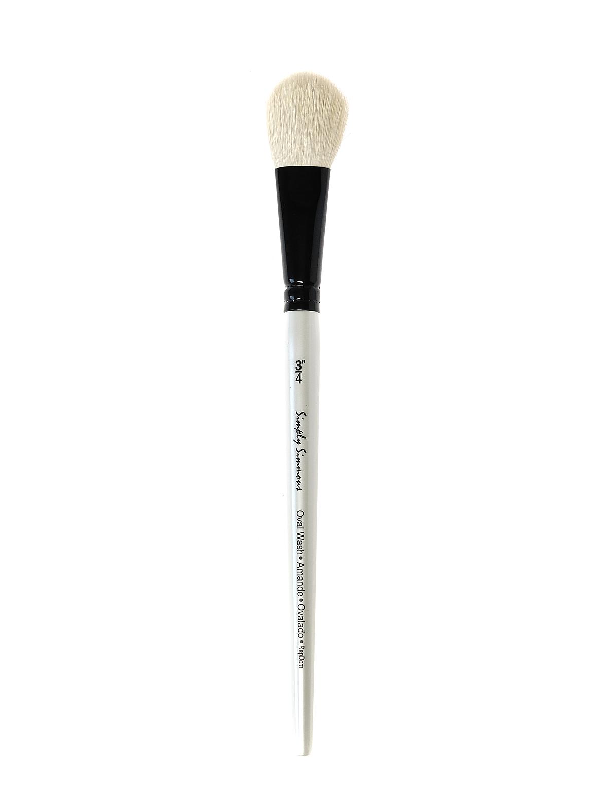 Simply Simmons Short Handle Brushes oval mop 3 4 in.