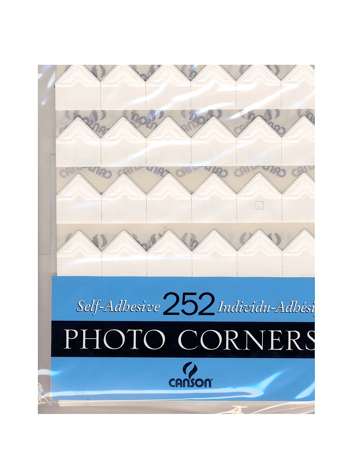 Self-Adhesive Photo Corners White