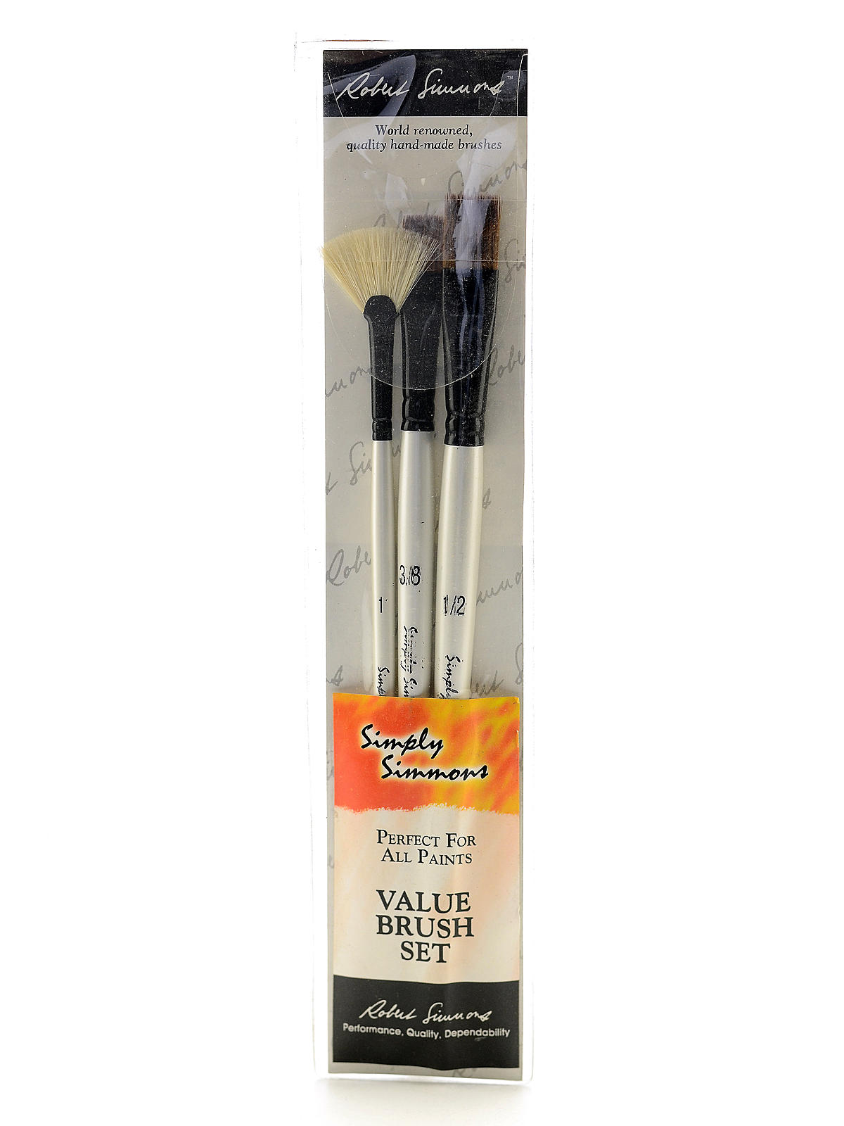 Simply Simmons Short Handle Brush Sets Grass and Grain Set 3-piece