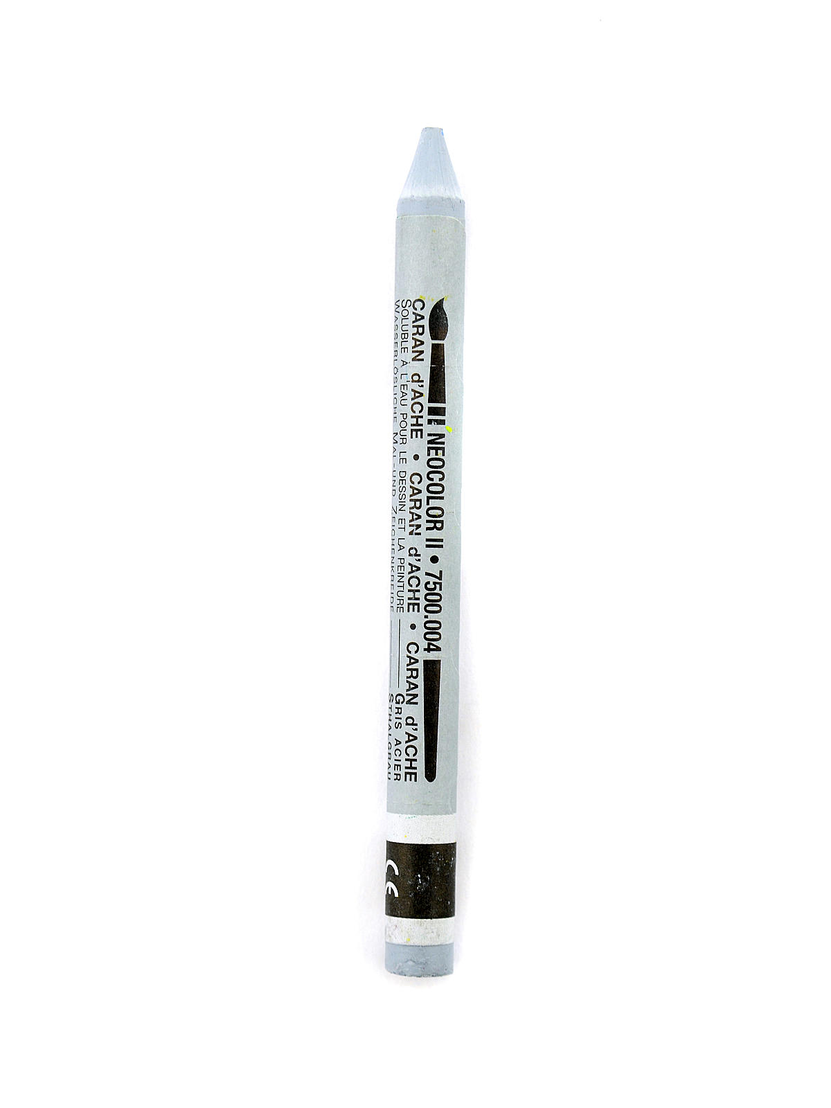 Neocolor II Aquarelle Water Soluble Wax Pastels steel gray