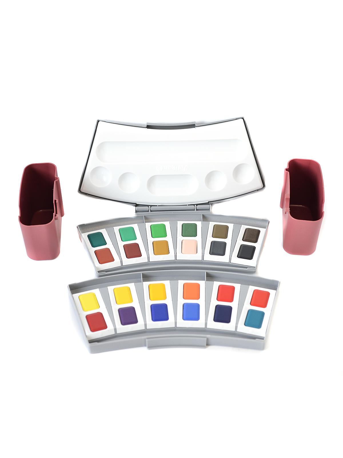 Transparent Watercolors set of 24