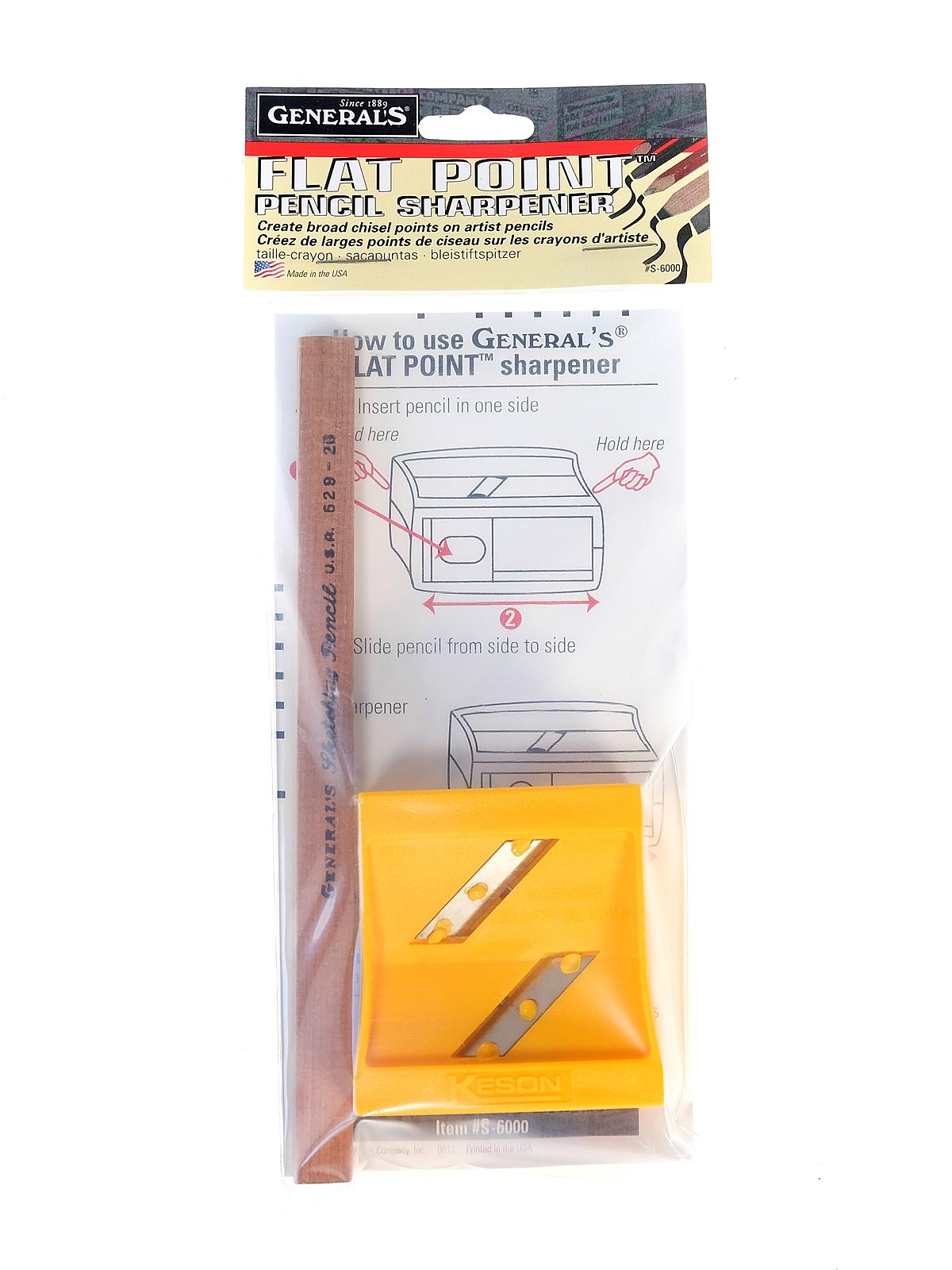 Flat Point Pencil Sharpener flat point sharpener with pencil