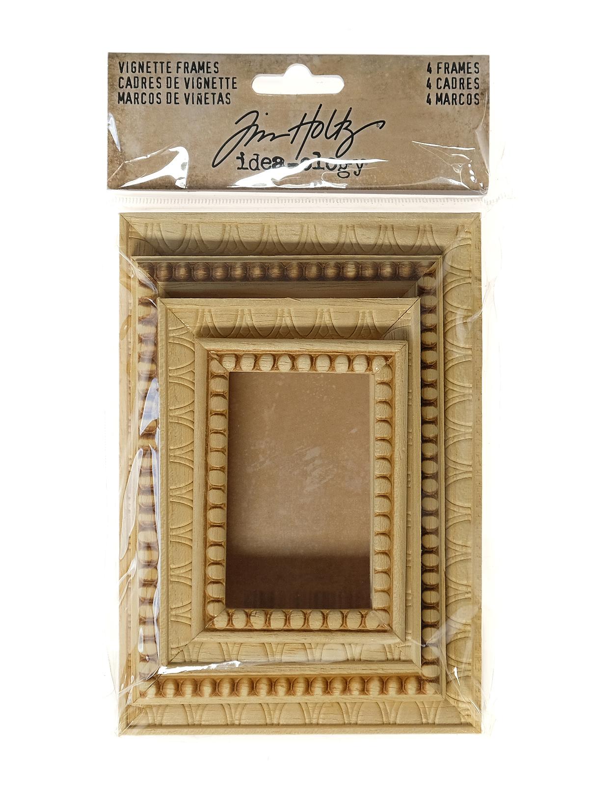 Idea-ology Structures vignette frames 2 in. x 3 in. to 3 in. x 5 in. set of 4