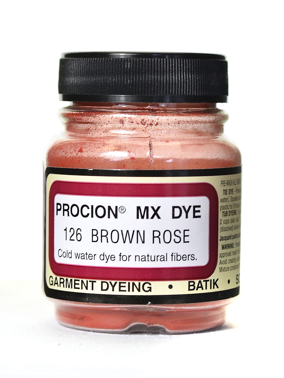 Procion Mx Fiber Reactive Dye Brown Rose 126 2 3 Oz.