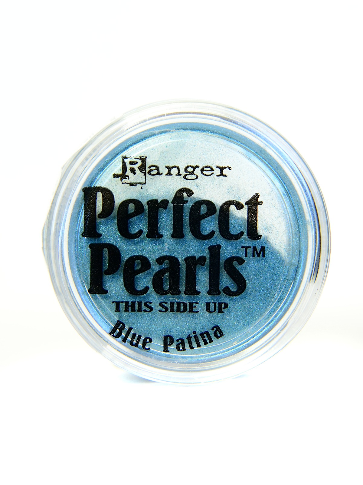 Perfect Pearls Powder Pigments blue patina jar