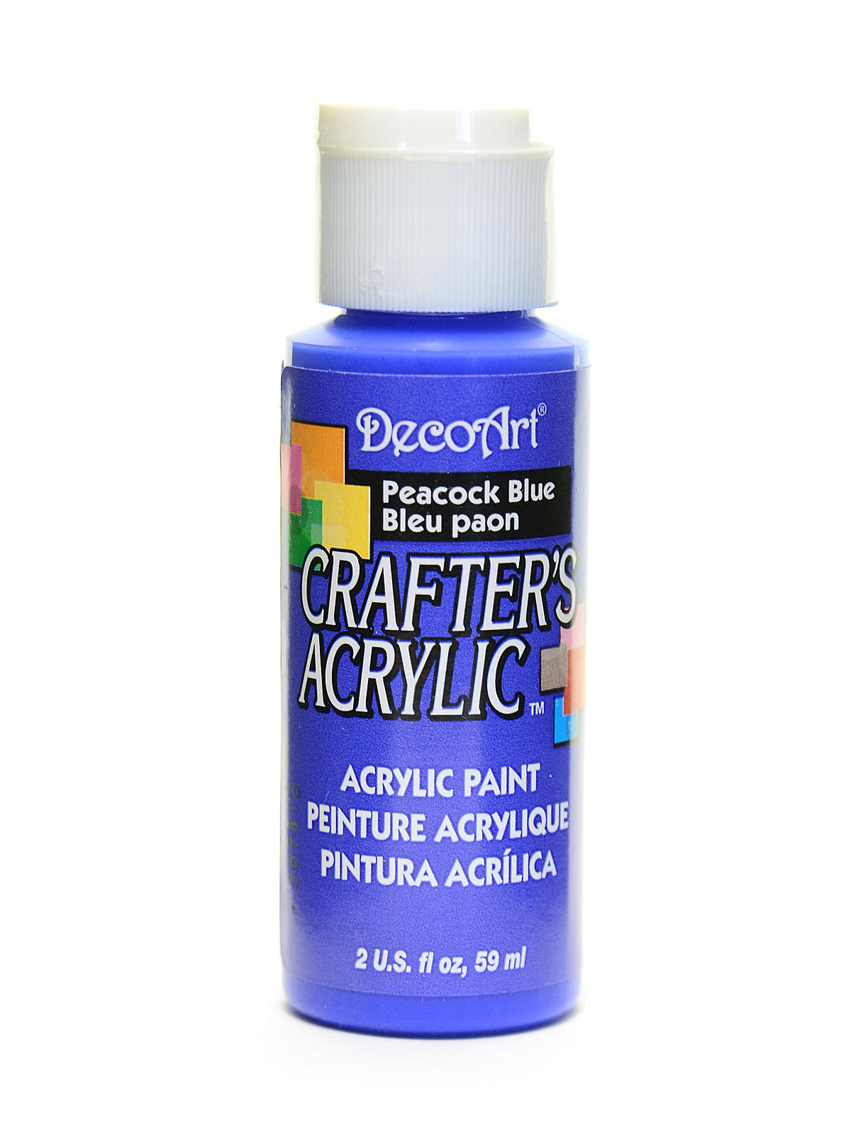 Crafters Acrylic 2 oz peacock blue