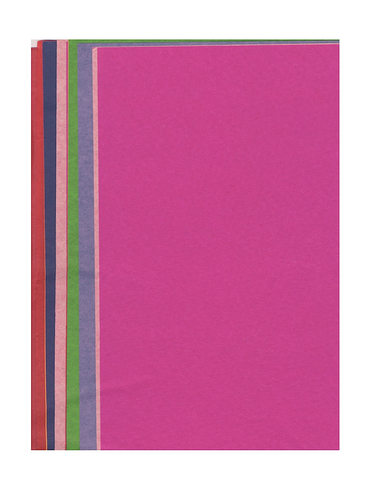 Spectra Deluxe Bleeding Art Tissue 10 assorted colors 12 in. x 18 in. pack of 50