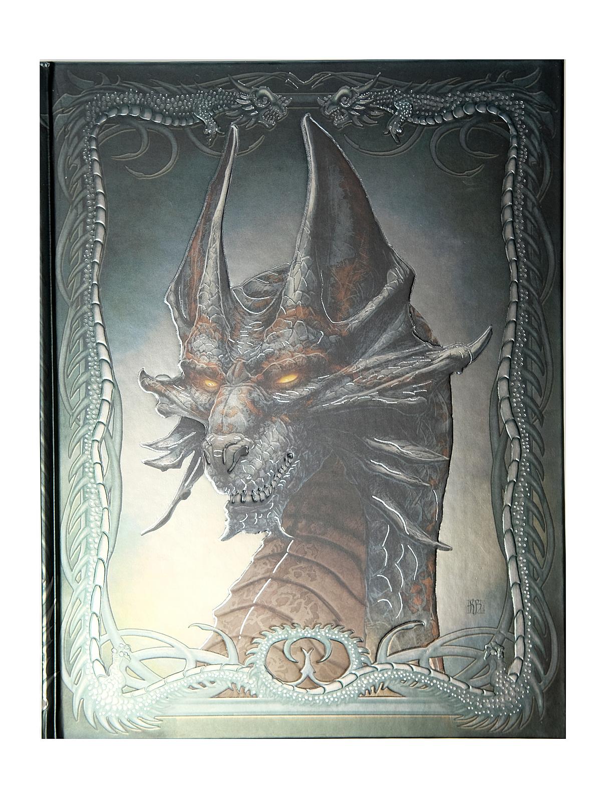 Luxury Sketch Book Black Dragon