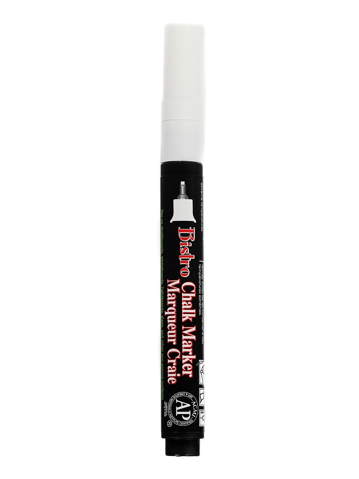 Bistro Chalk Markers white extra fine tip