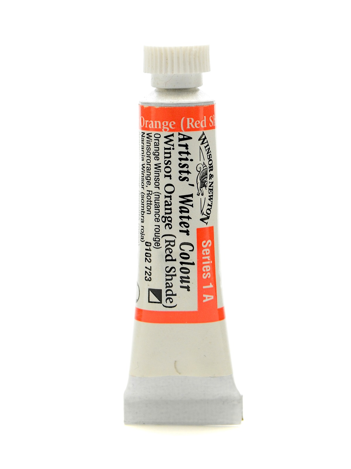 Professional Water Colours Winsor orange red shade 5 ml 723