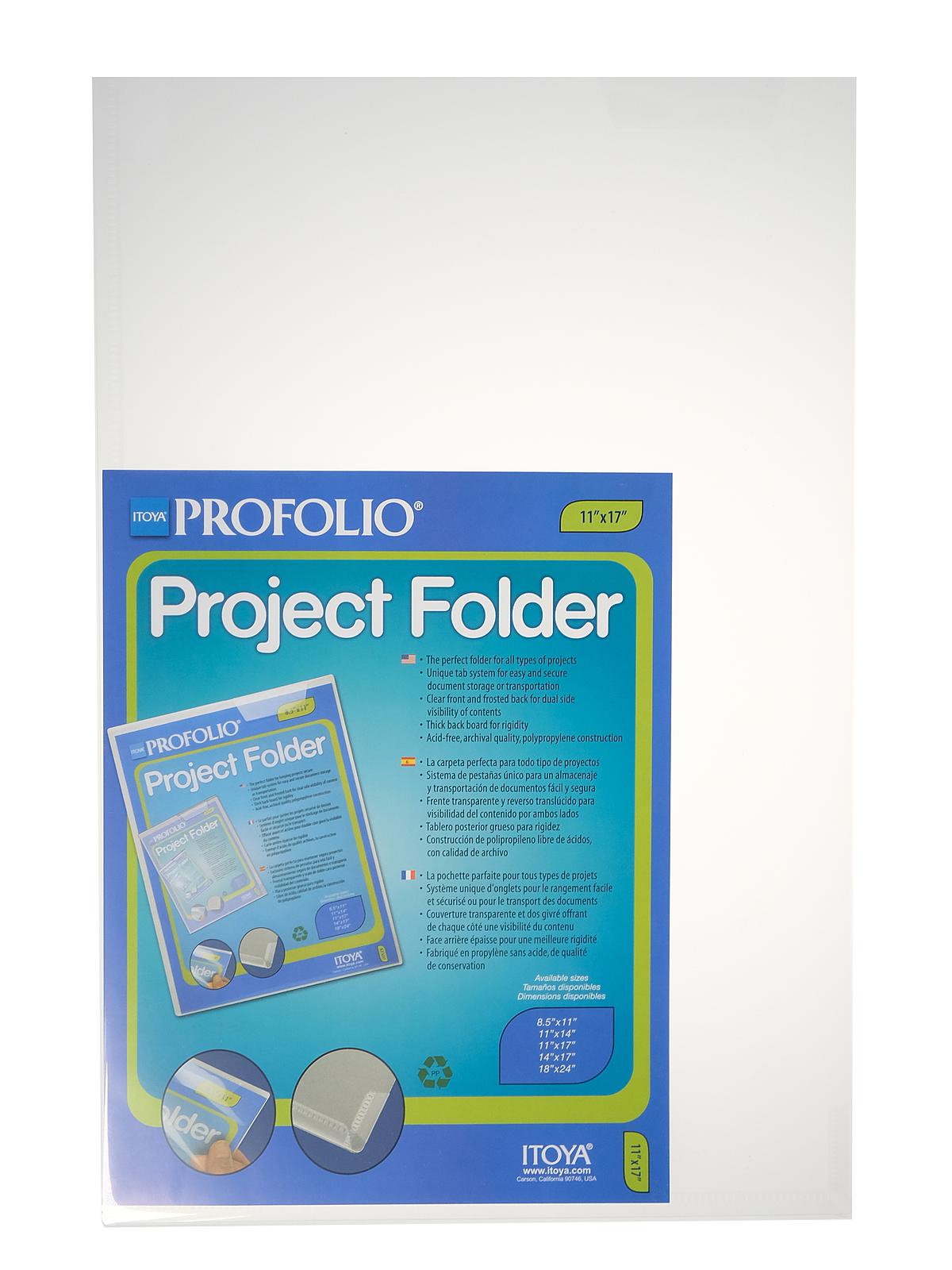 Profolio Project Folders 11 in. x 17 in. each