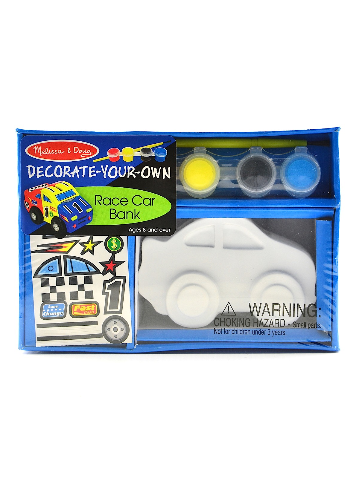 Decorate Your Own Kits Resin Race Car Bank