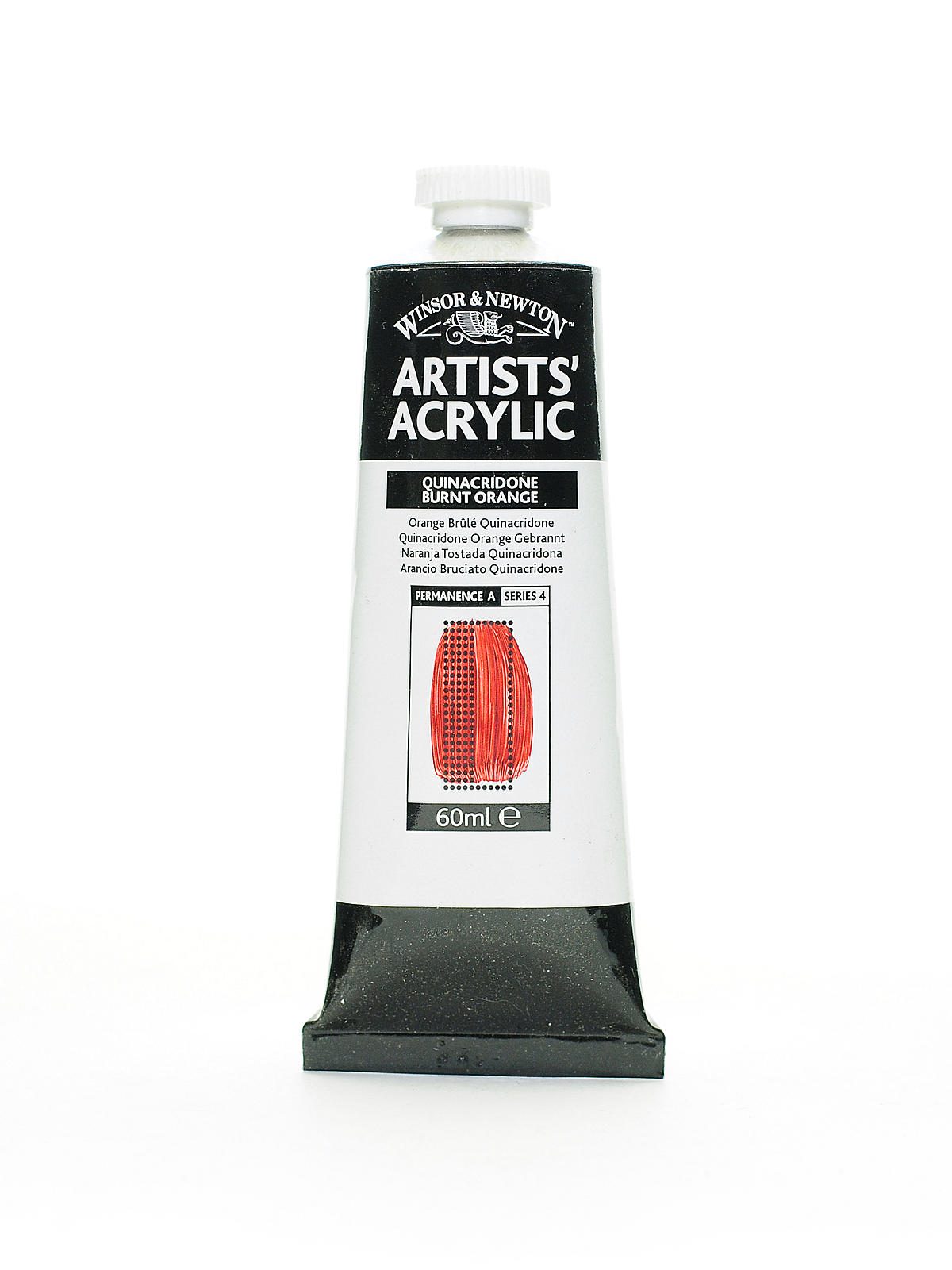 Professional Acrylic Colours quinacridone burnt orange 60 ml 549